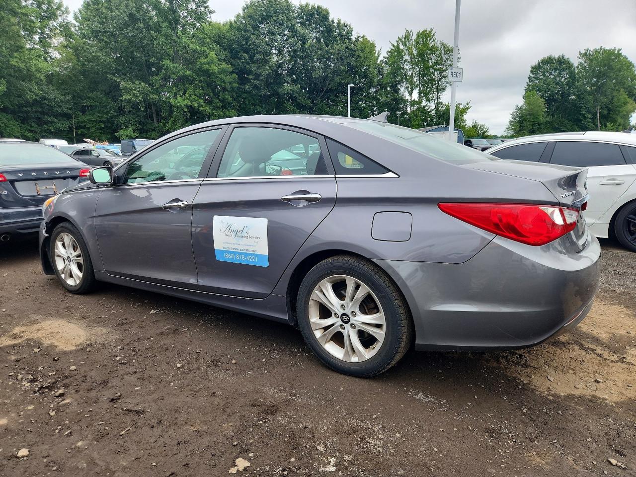2011 Hyundai Sonata Limited Gray vin: 5NPEC4AC9BH156914