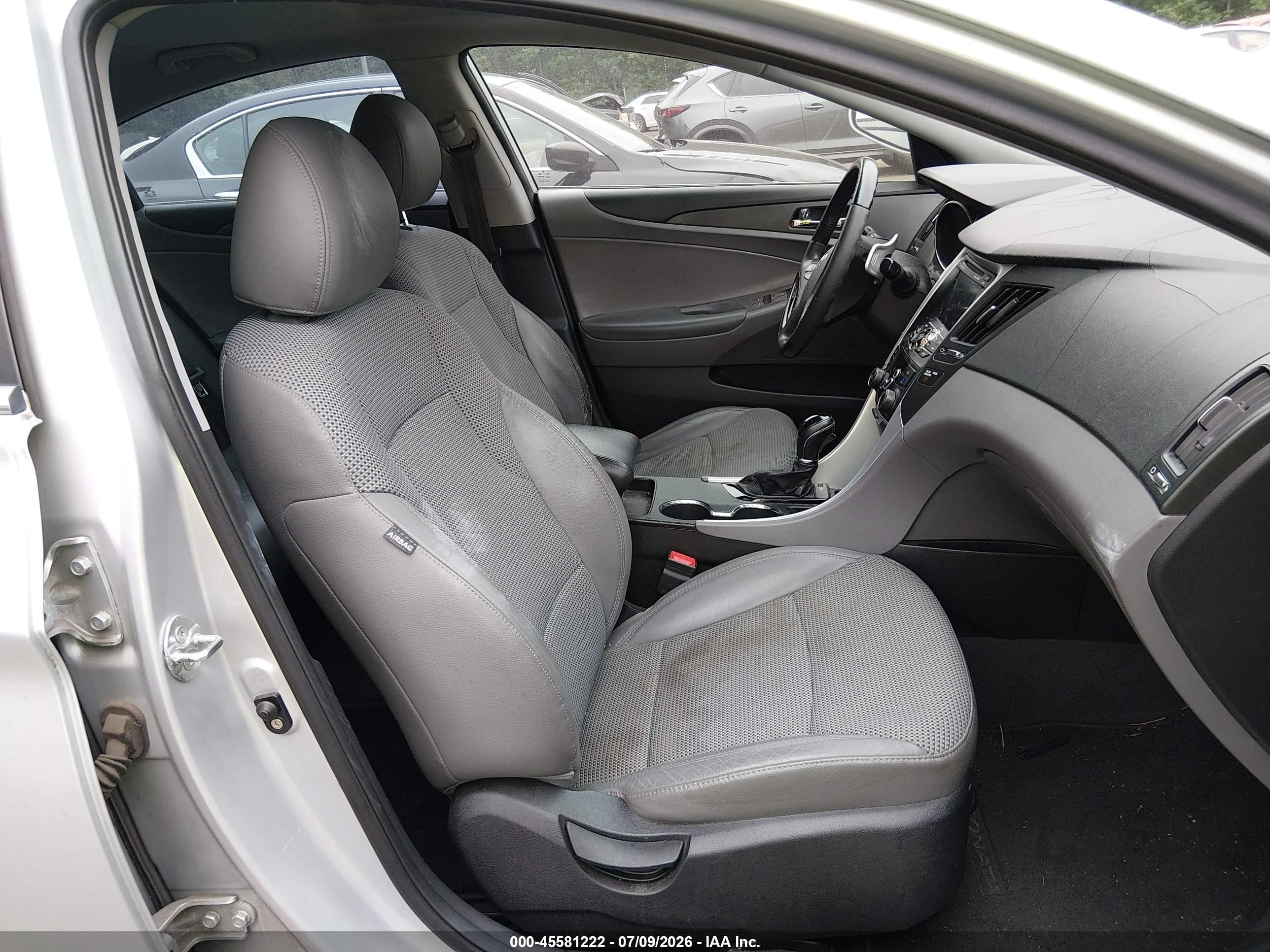 2011 Hyundai Sonata Se Silver vin: 5NPEC4AC9BH201222