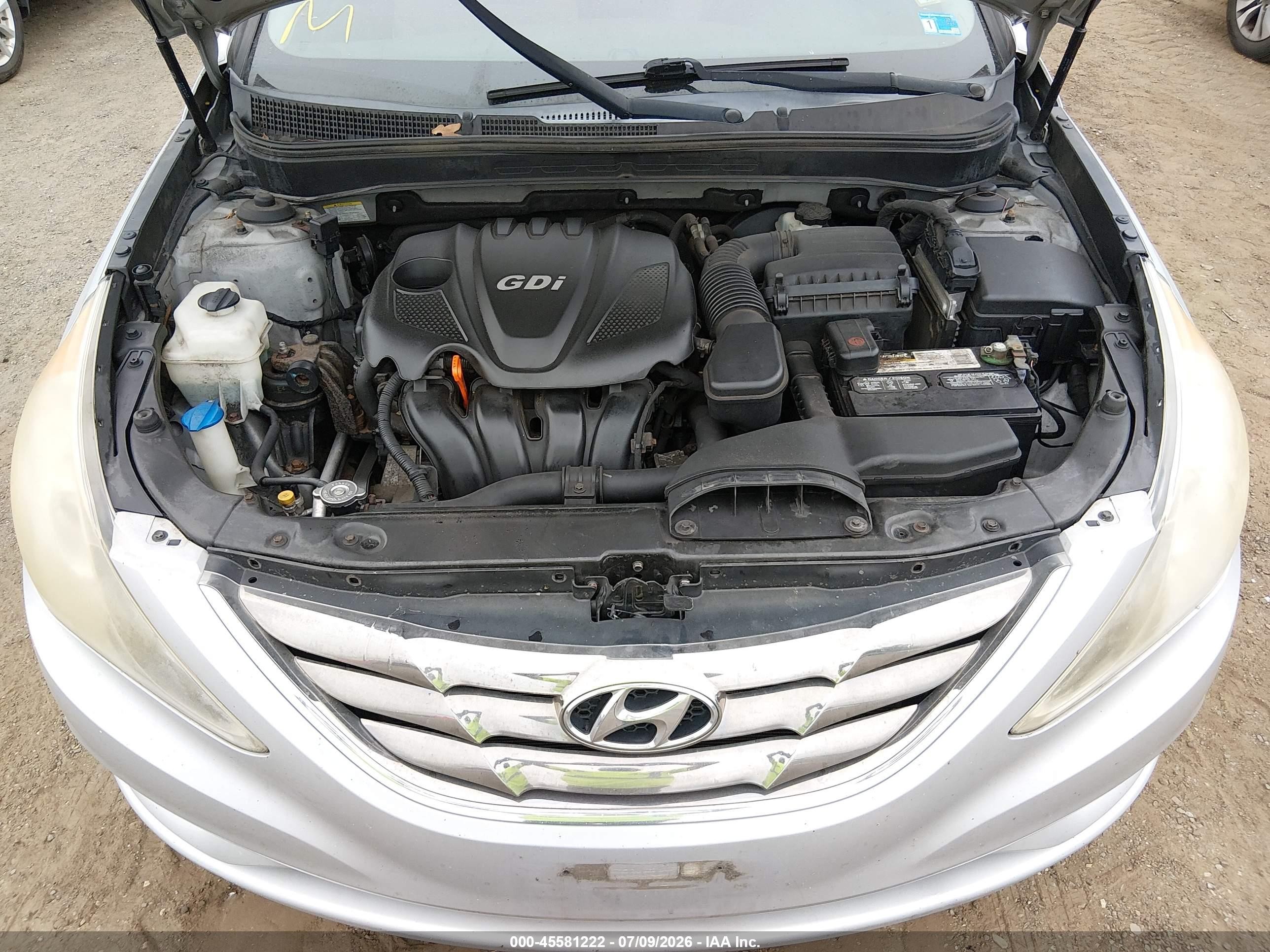 2011 Hyundai Sonata Se Silver vin: 5NPEC4AC9BH201222