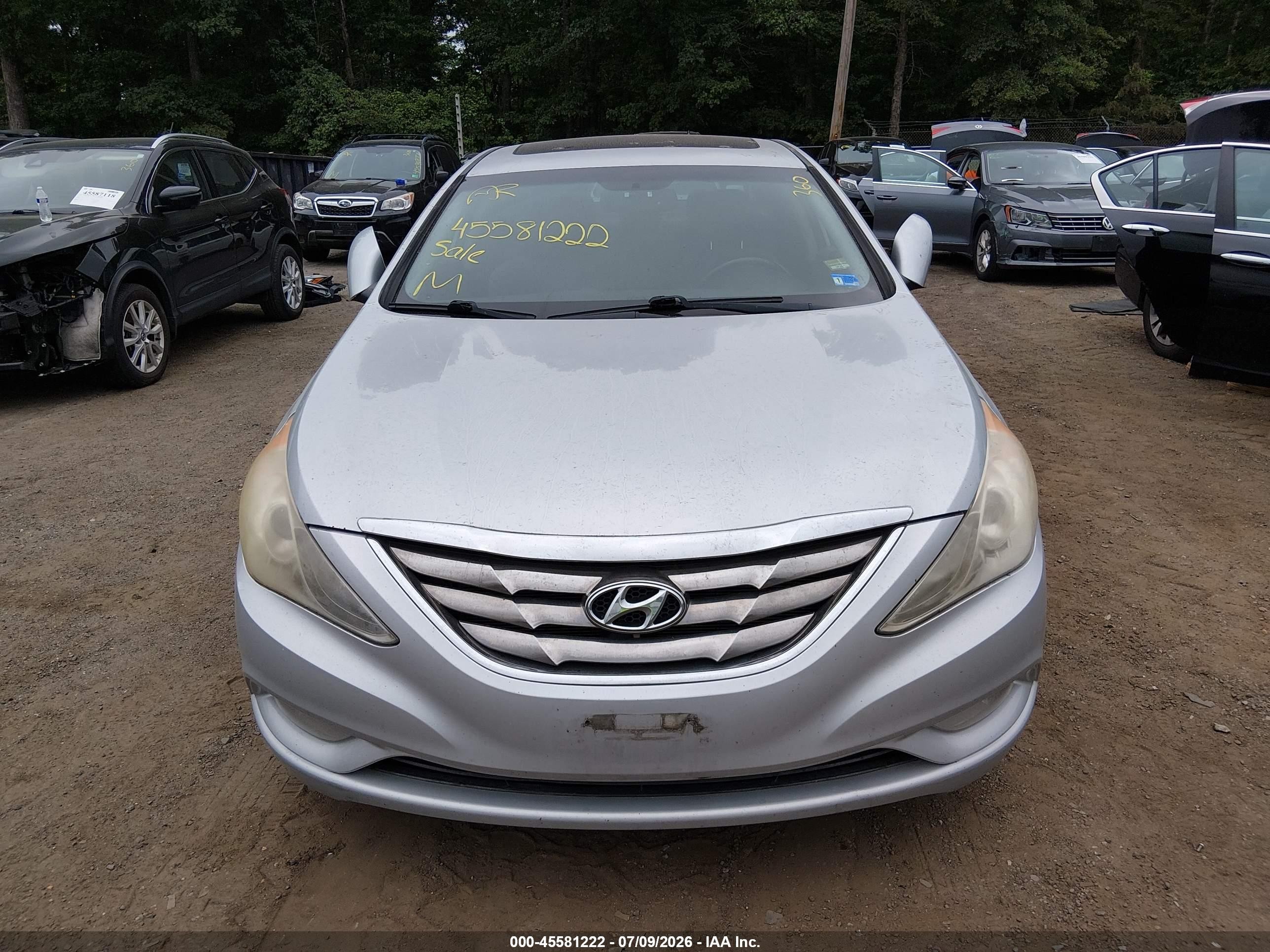 2011 Hyundai Sonata Se Silver vin: 5NPEC4AC9BH201222