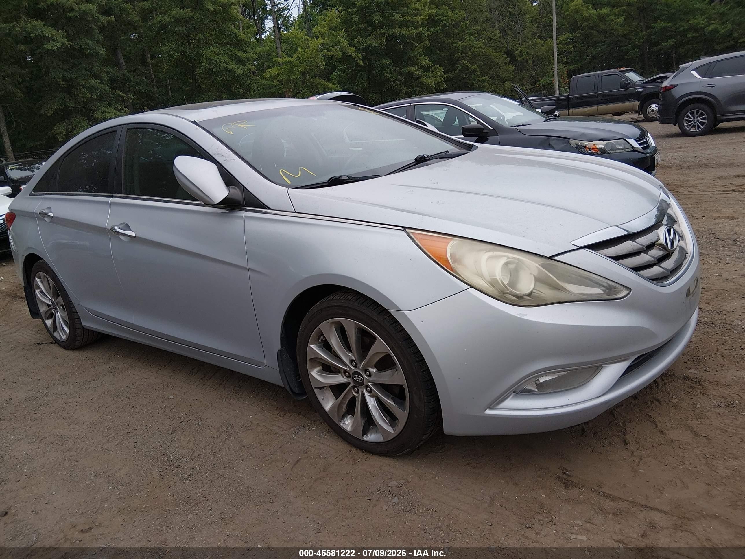 2011 Hyundai Sonata Se Silver vin: 5NPEC4AC9BH201222