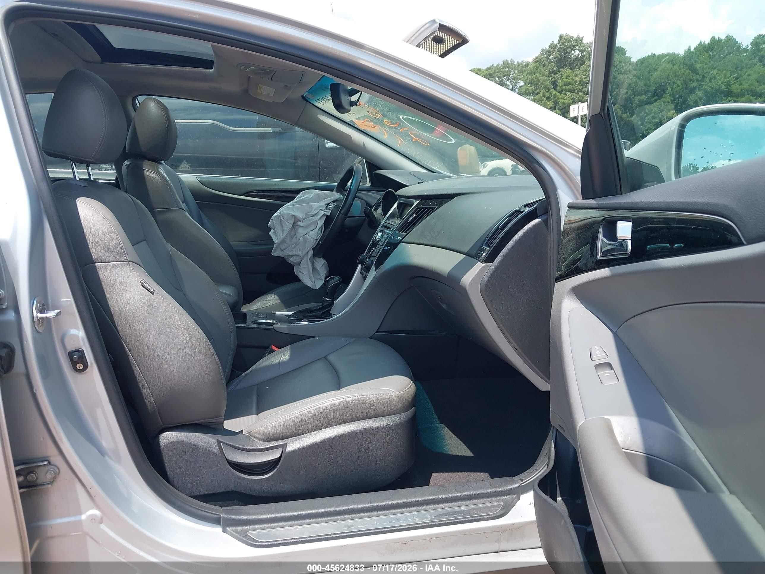 2011 Hyundai Sonata Limited Silver vin: 5NPEC4AC9BH216500