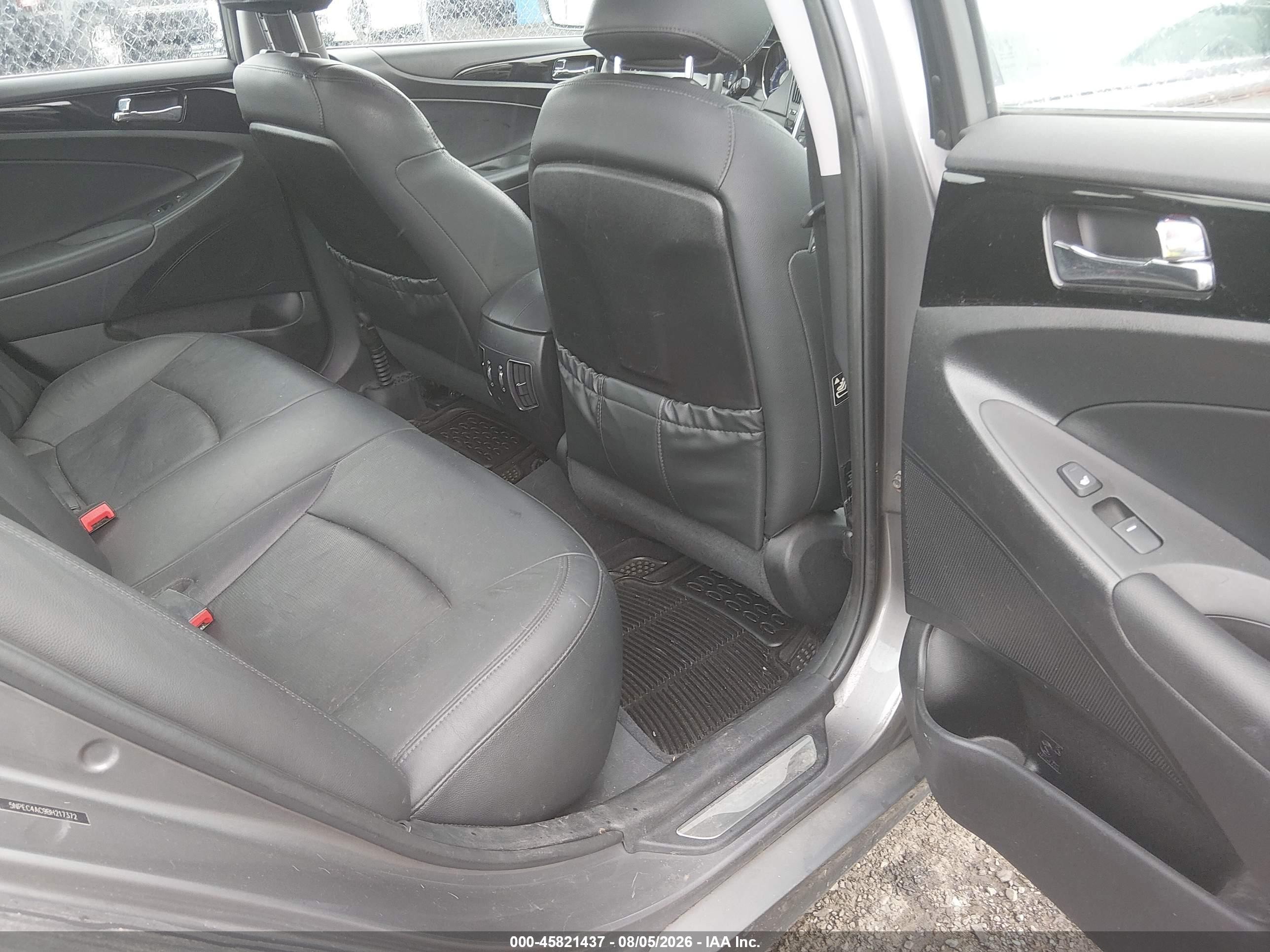 2011 Hyundai Sonata Limited Gray vin: 5NPEC4AC9BH217372