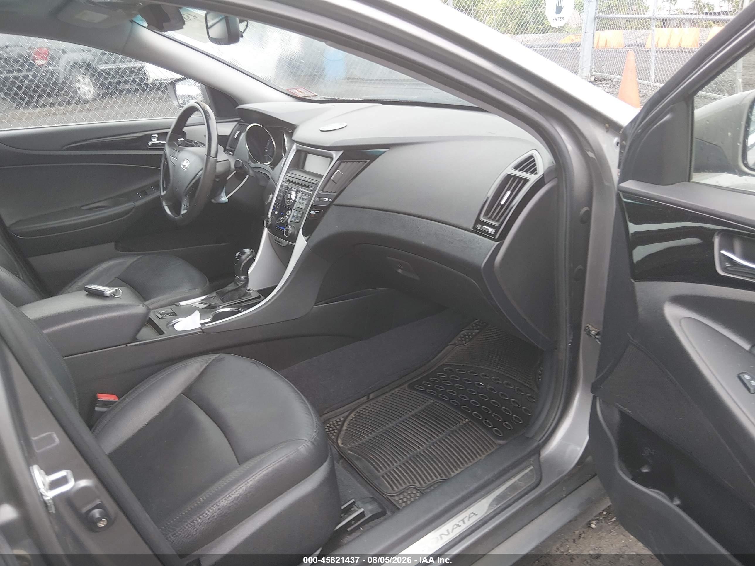 2011 Hyundai Sonata Limited Gray vin: 5NPEC4AC9BH217372