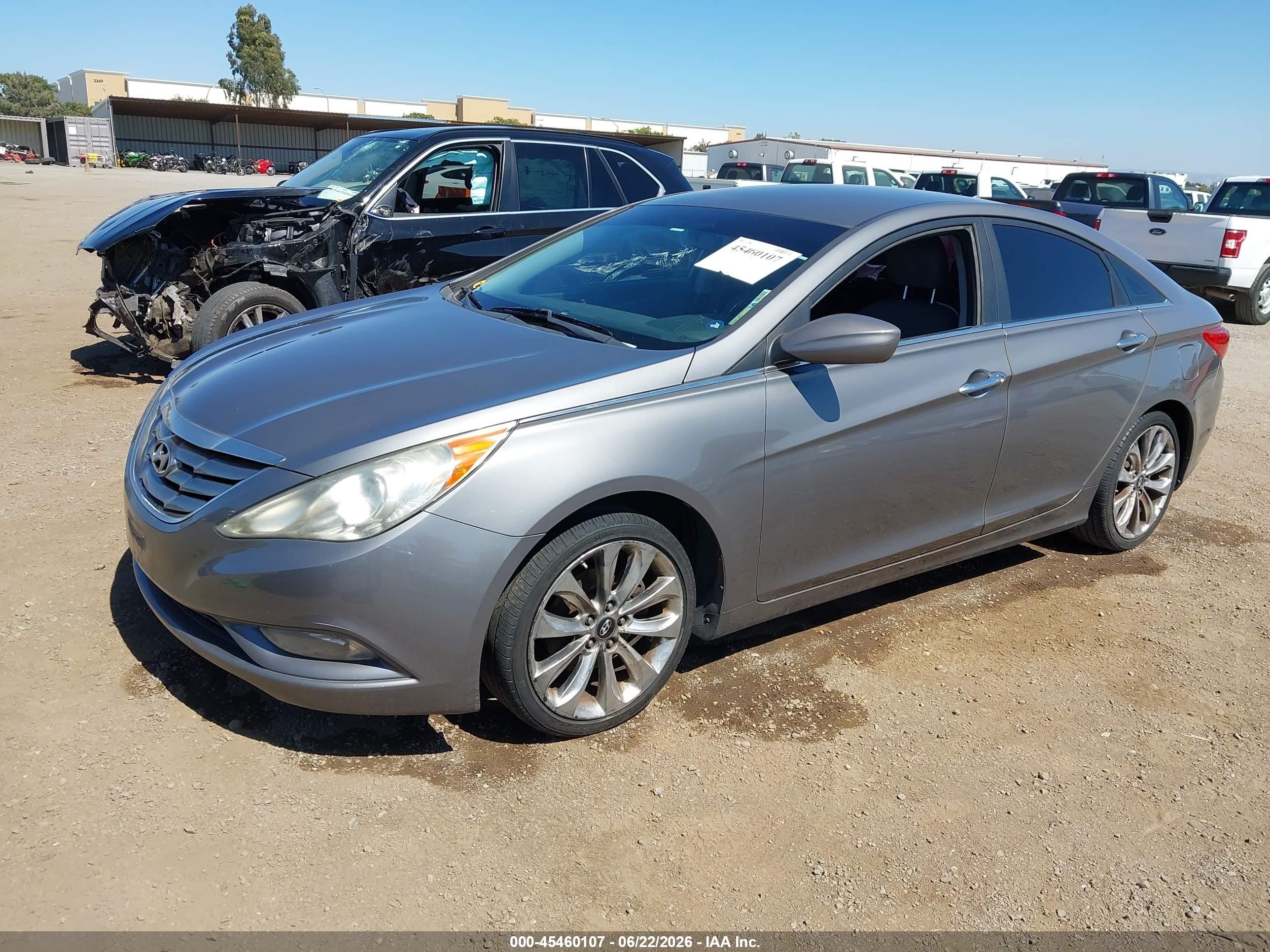 2011 Hyundai Sonata Se Gray vin: 5NPEC4AC9BH227979