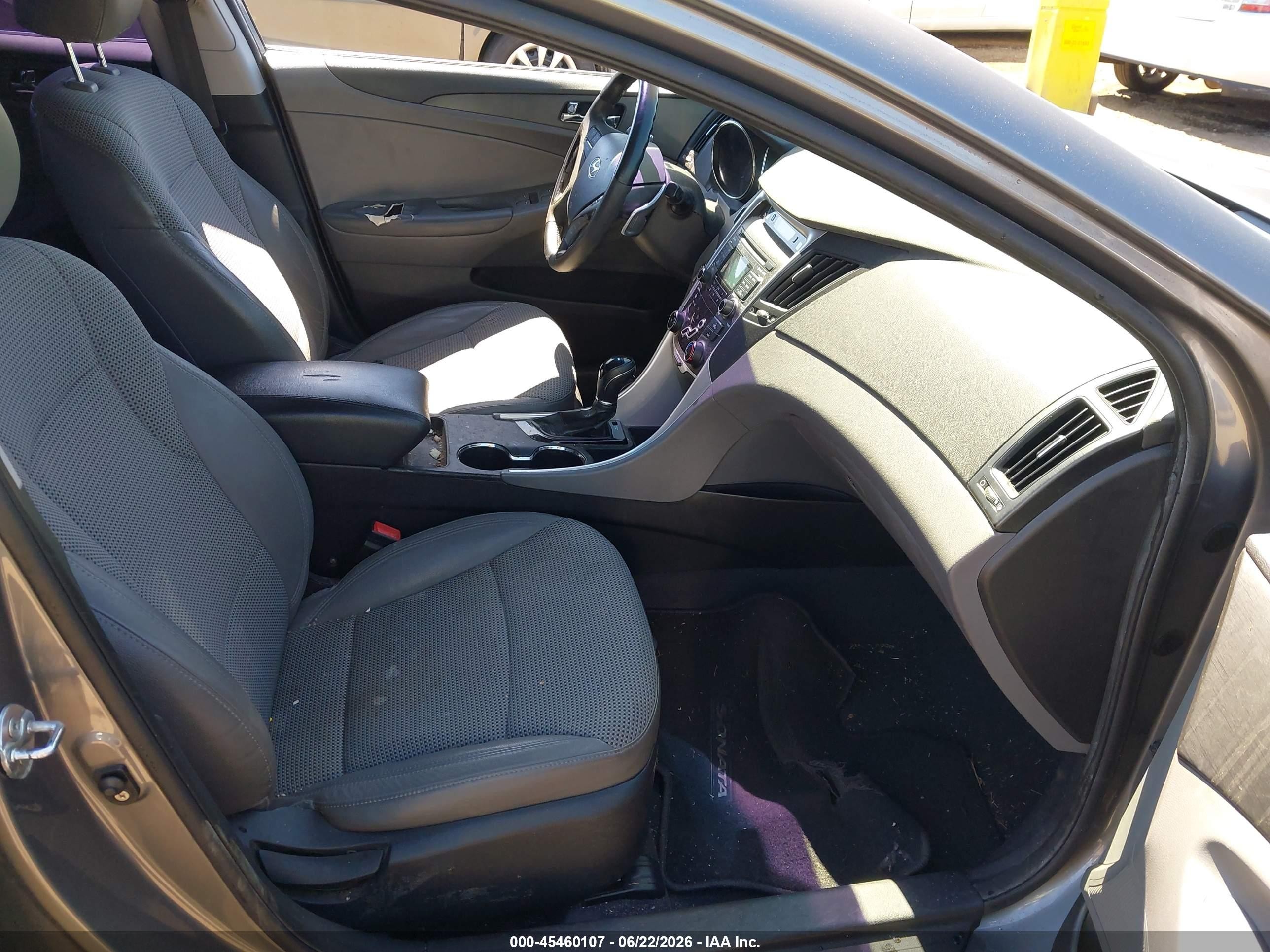 2011 Hyundai Sonata Se Gray vin: 5NPEC4AC9BH227979