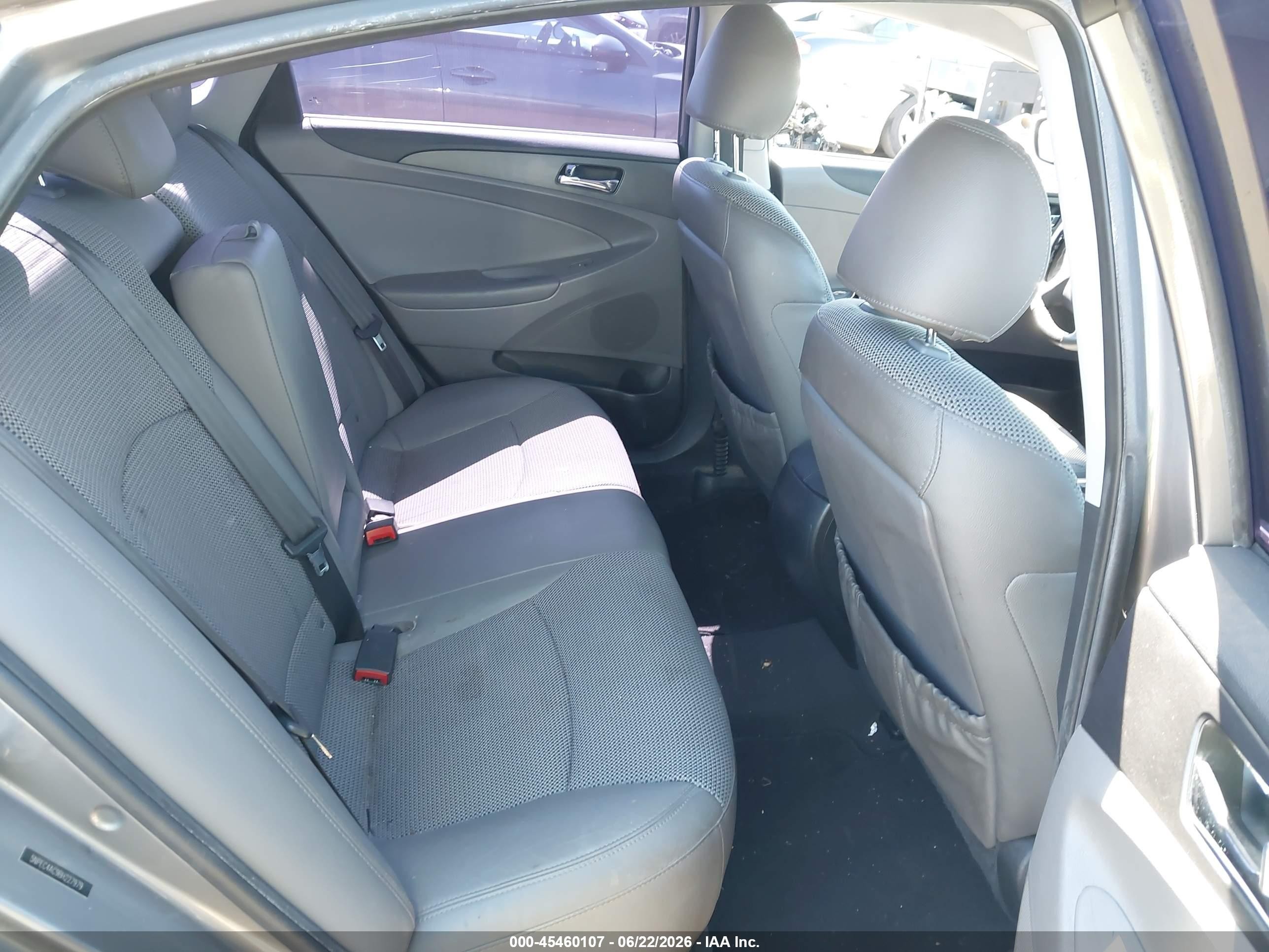 2011 Hyundai Sonata Se Gray vin: 5NPEC4AC9BH227979