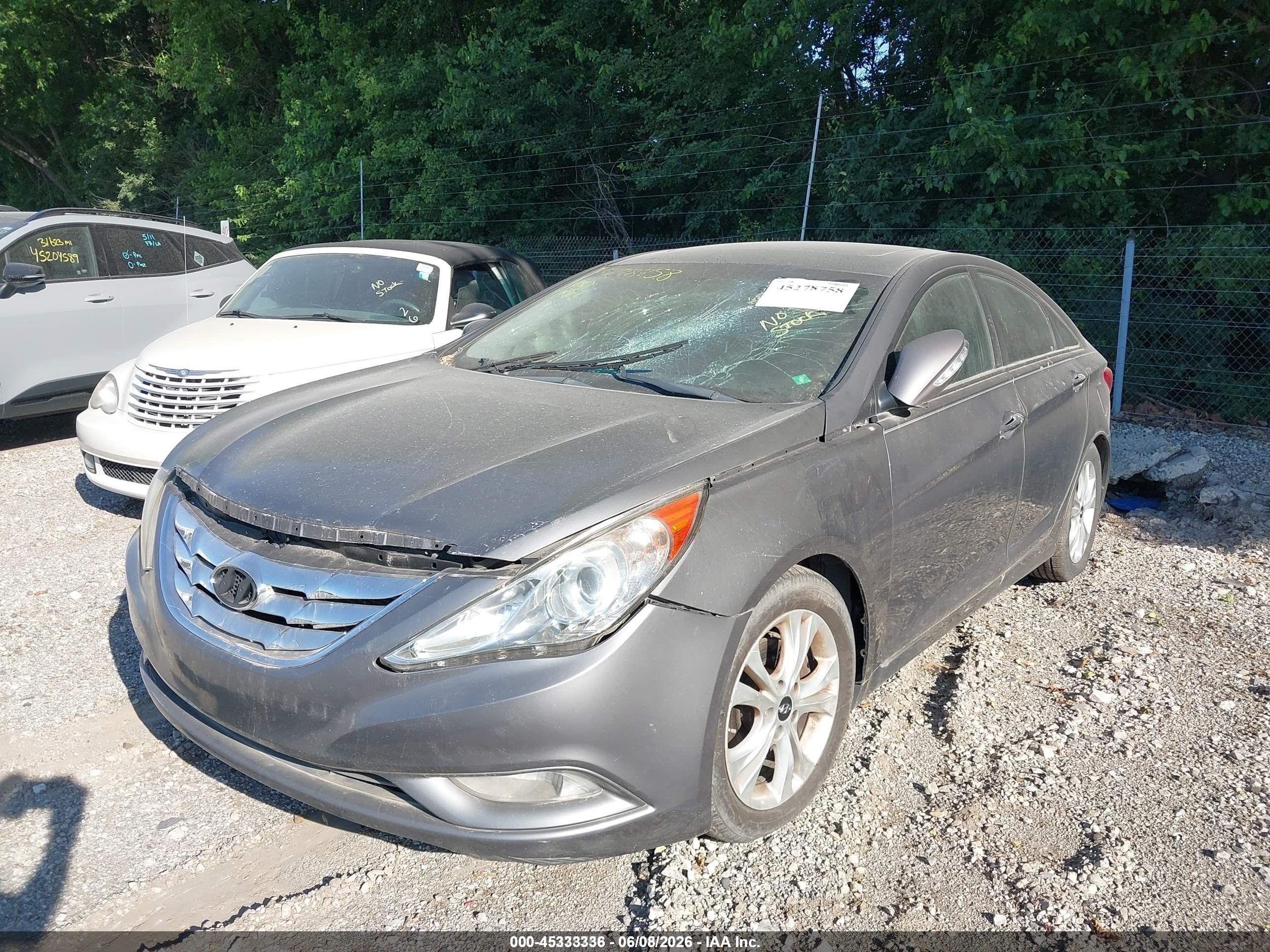 2011 Hyundai Sonata Limited Gray vin: 5NPEC4AC9BH231921