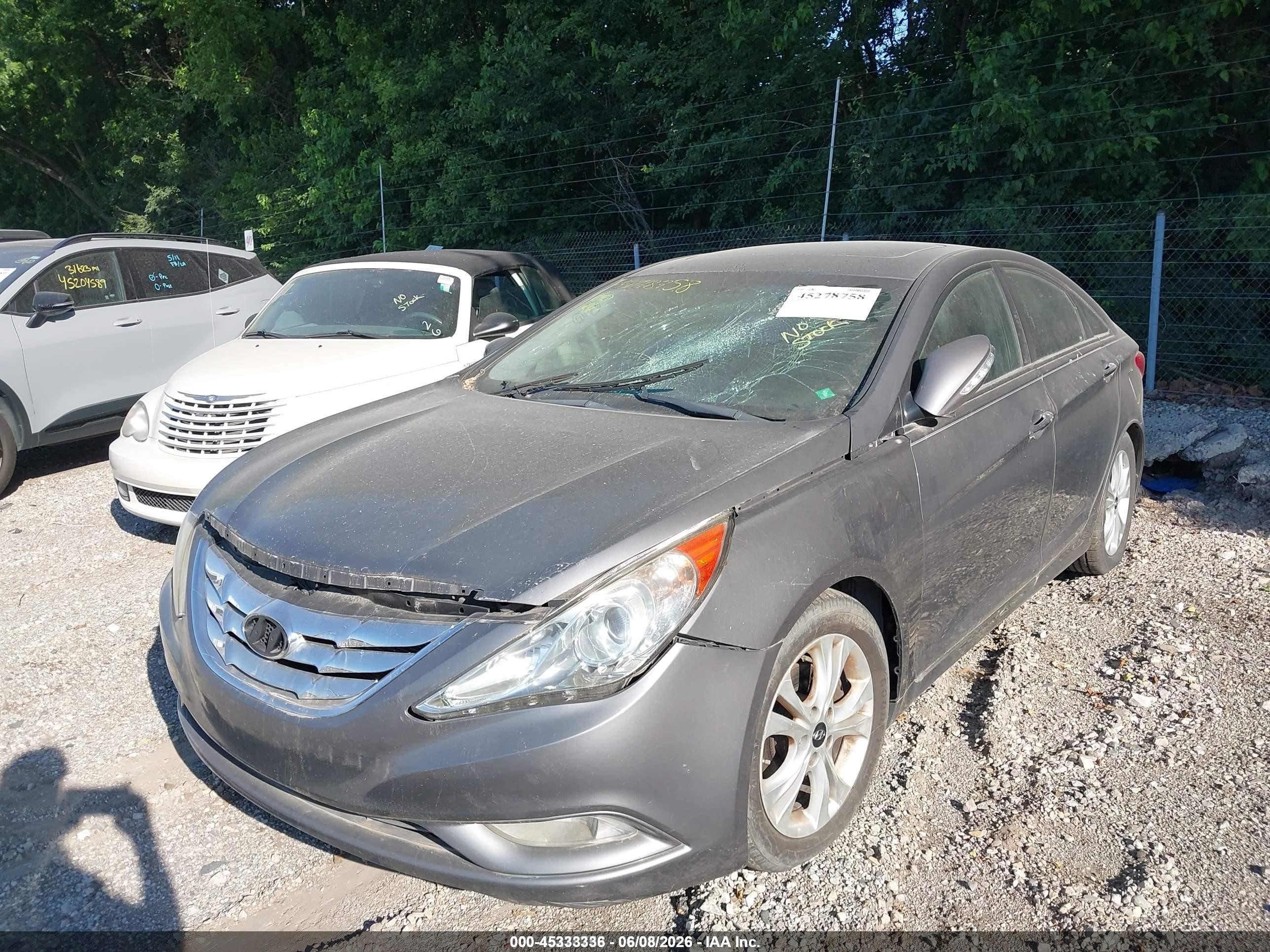 2011 Hyundai Sonata Limited Gray vin: 5NPEC4AC9BH231921