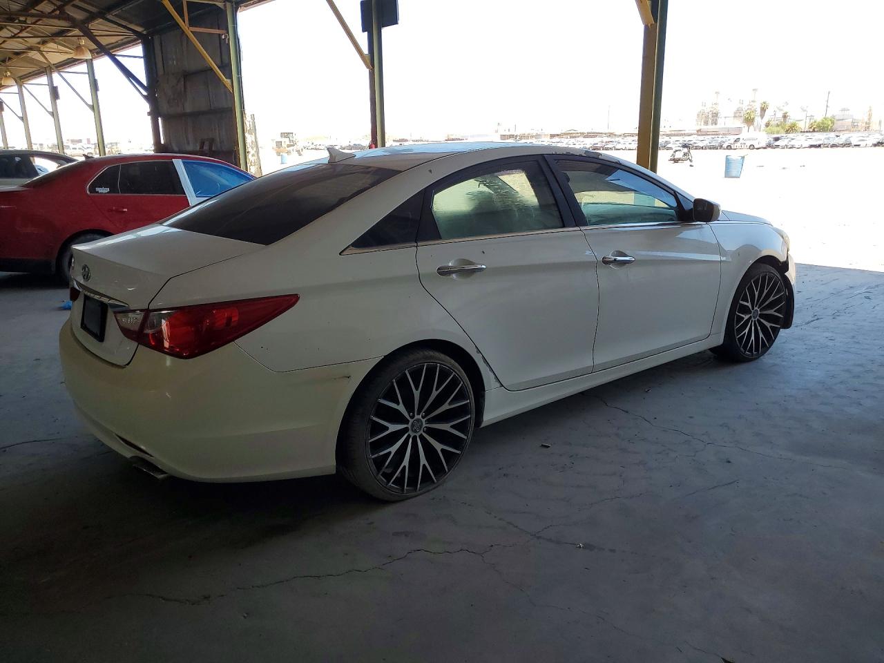 2011 Hyundai Sonata Se White vin: 5NPEC4AC9BH243941