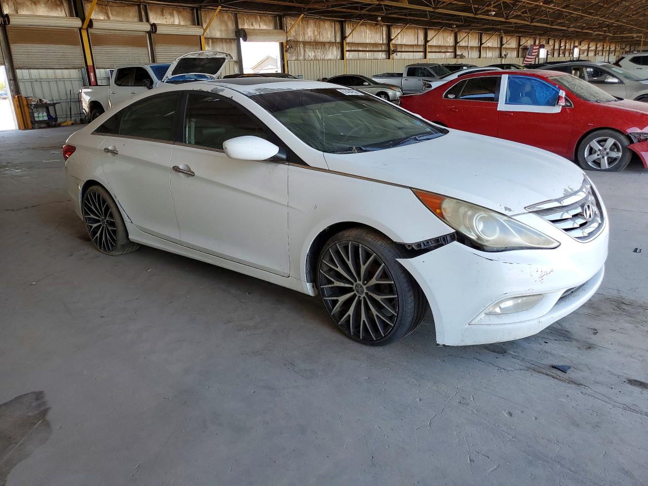 2011 Hyundai Sonata Se White vin: 5NPEC4AC9BH243941