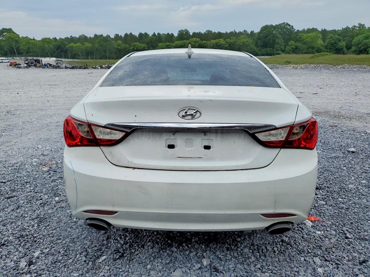 2011 Hyundai Sonata Se White vin: 5NPEC4AC9BH245785