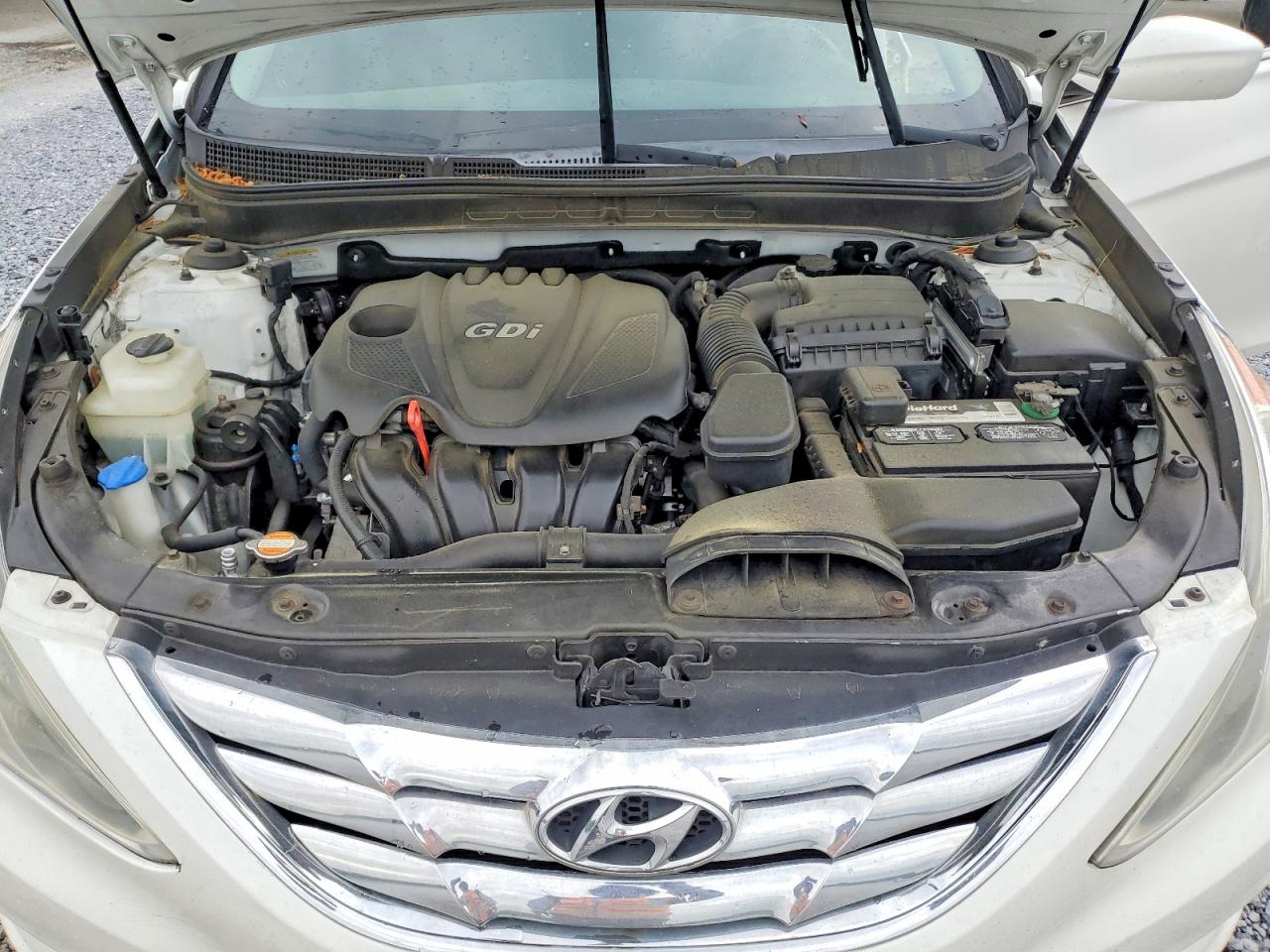 2011 Hyundai Sonata Se White vin: 5NPEC4AC9BH245785