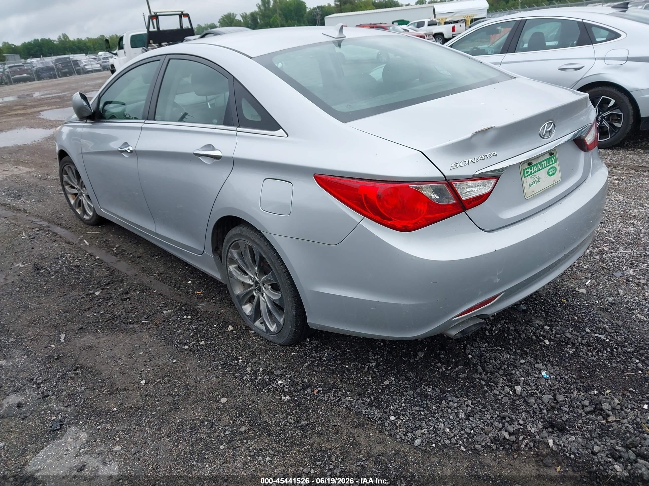 2011 Hyundai Sonata Se Silver vin: 5NPEC4AC9BH258584