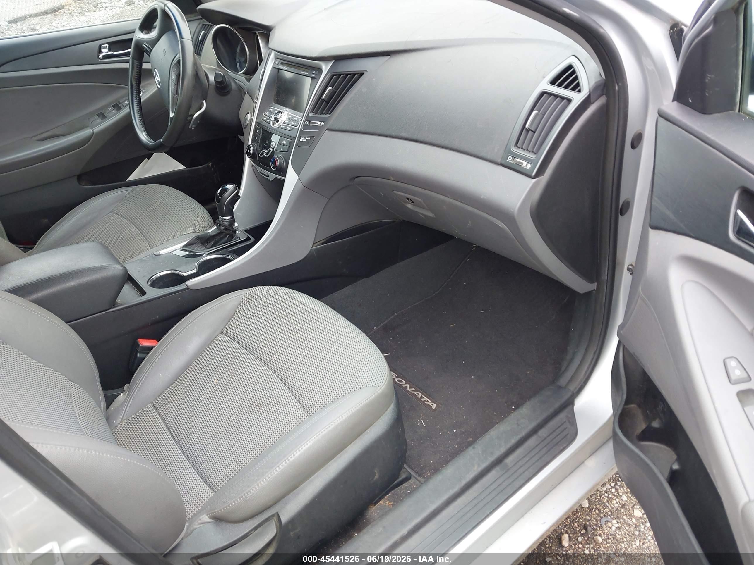 2011 Hyundai Sonata Se Silver vin: 5NPEC4AC9BH258584