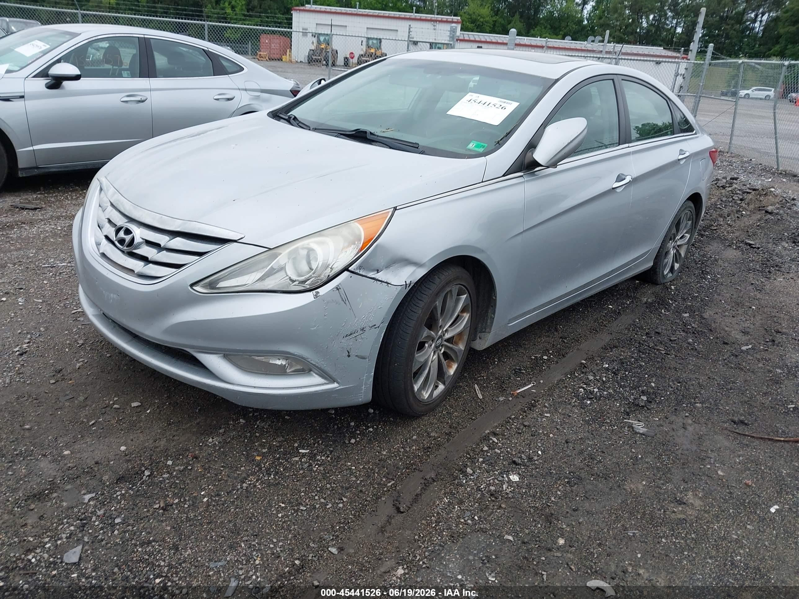 2011 Hyundai Sonata Se Silver vin: 5NPEC4AC9BH258584