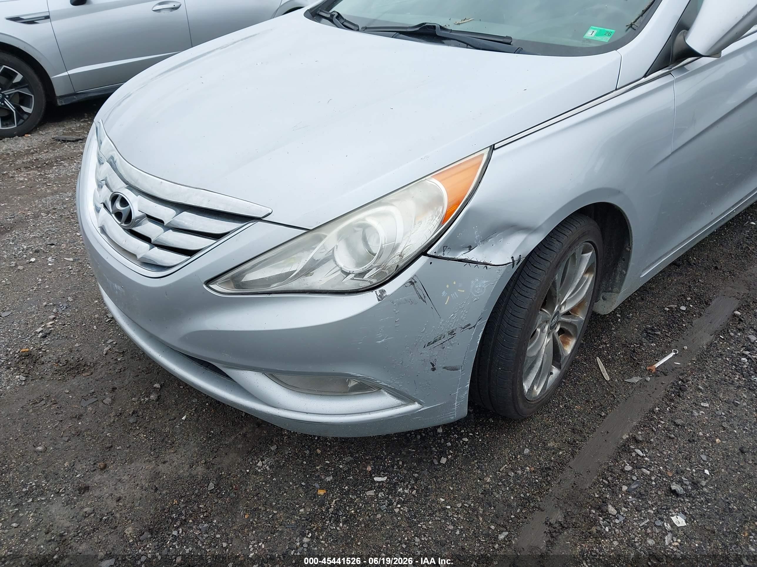 2011 Hyundai Sonata Se Silver vin: 5NPEC4AC9BH258584