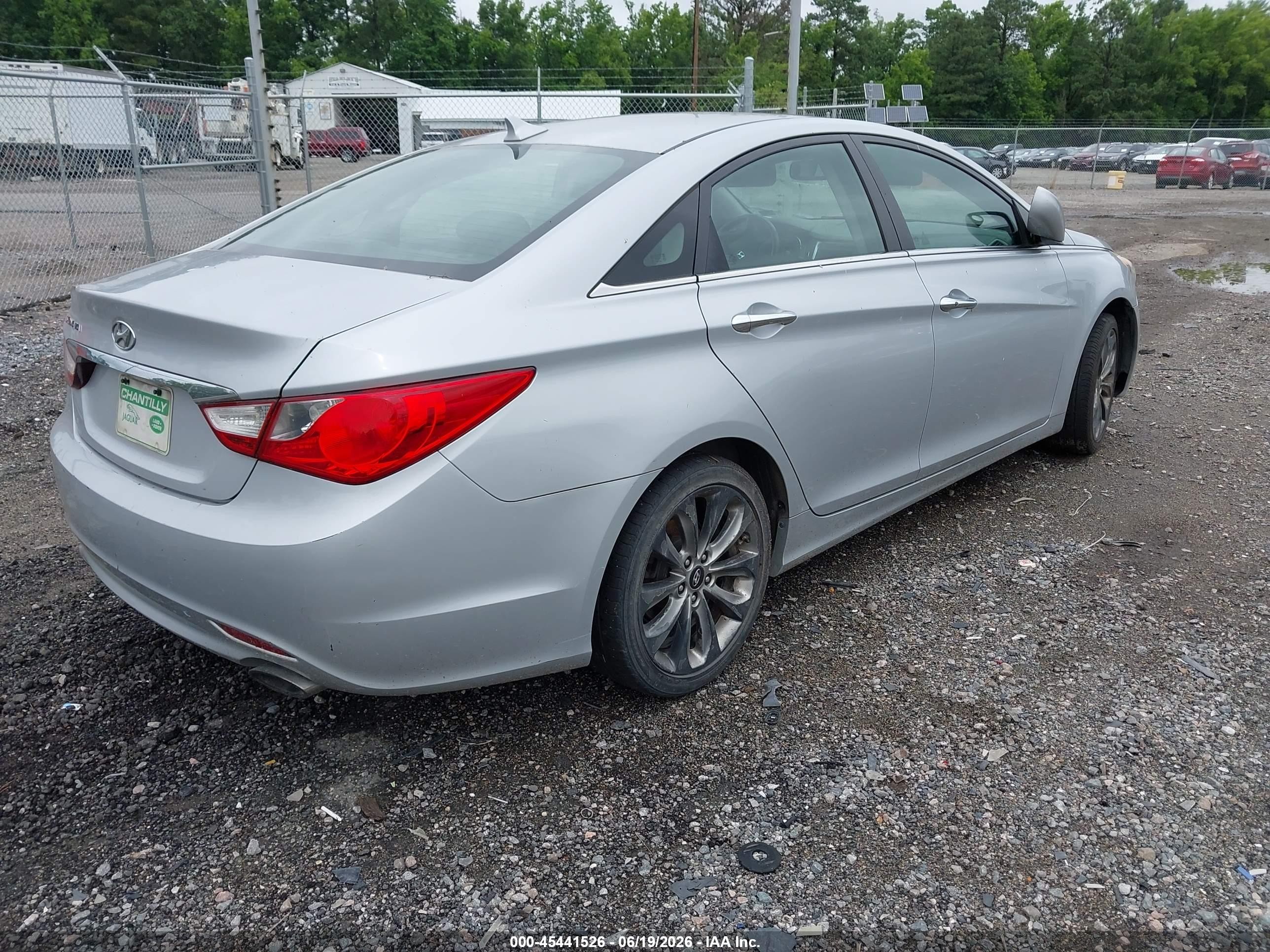 2011 Hyundai Sonata Se Silver vin: 5NPEC4AC9BH258584