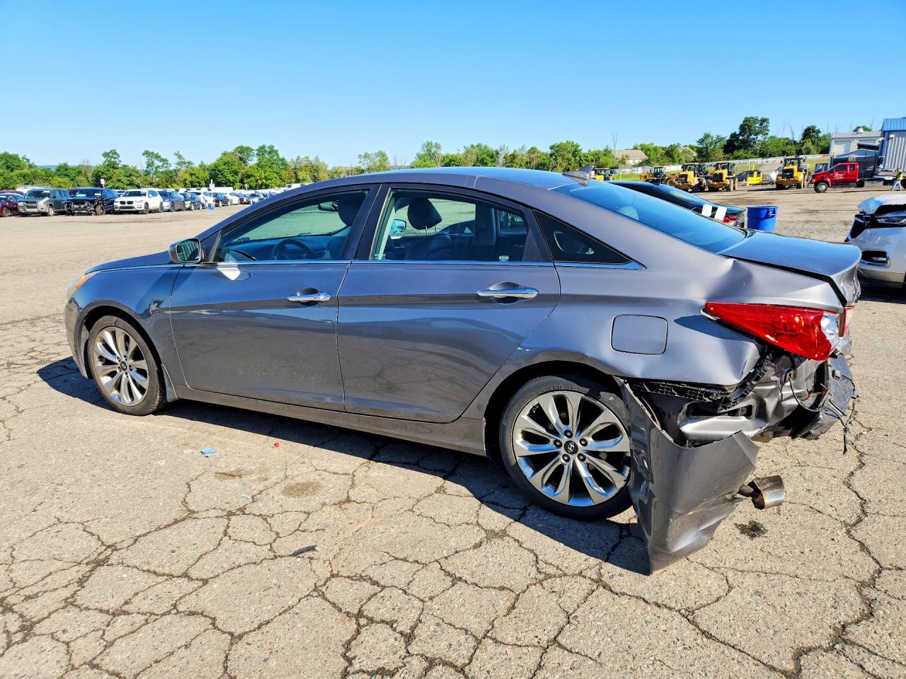 2011 Hyundai Sonata Se Silver vin: 5NPEC4AC9BH259833