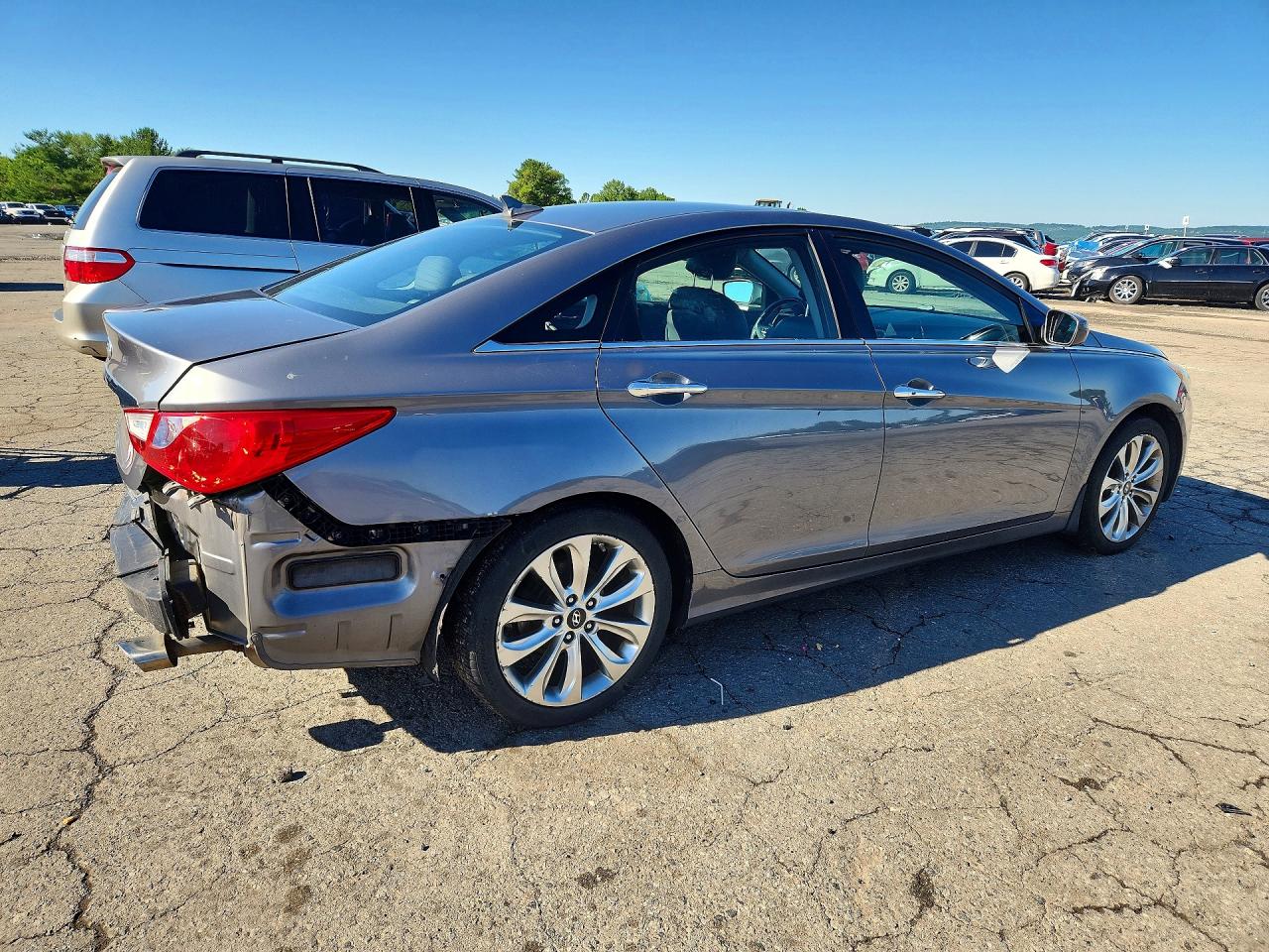 2011 Hyundai Sonata Se Silver vin: 5NPEC4AC9BH259833