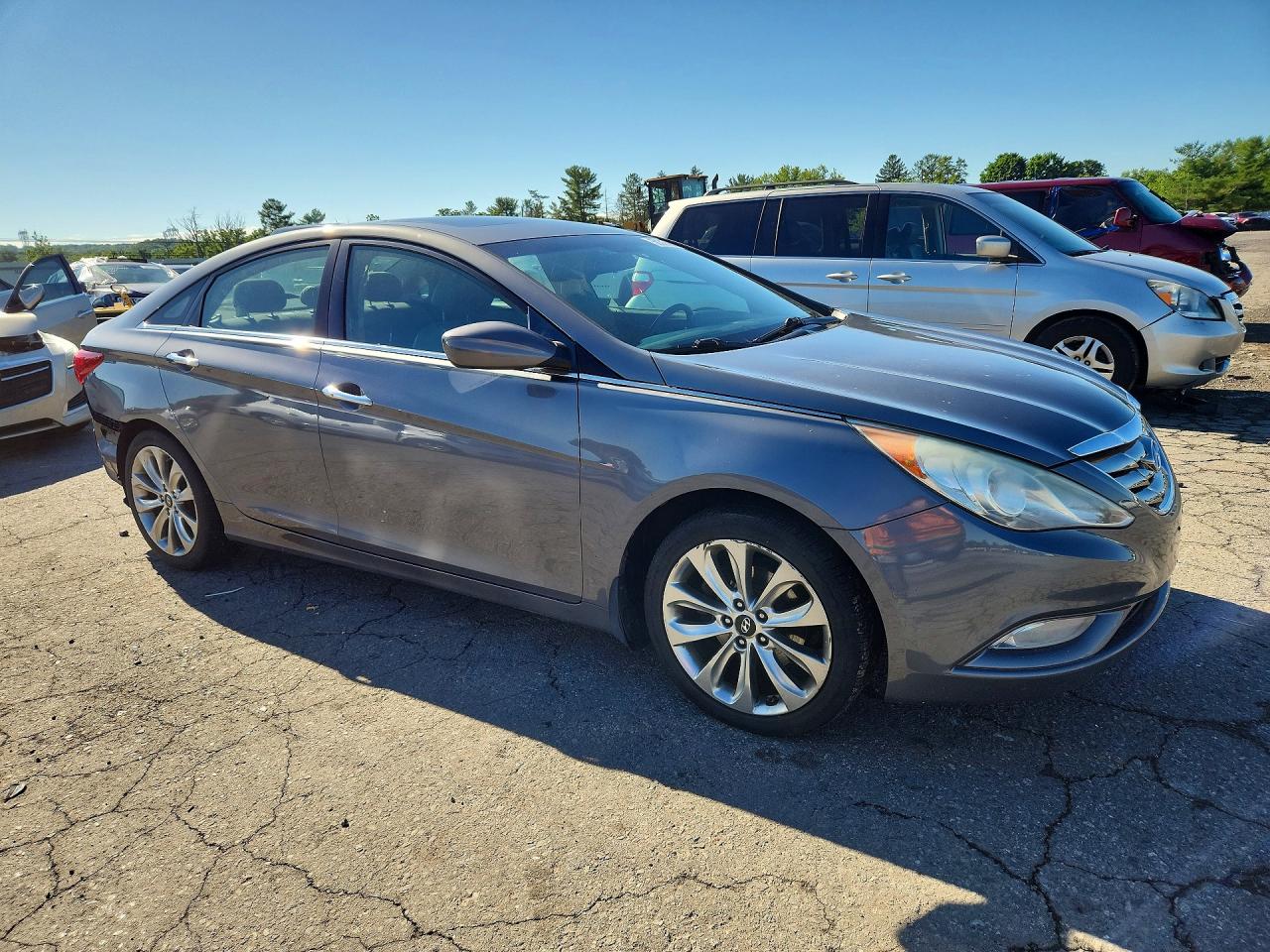 2011 Hyundai Sonata Se Silver vin: 5NPEC4AC9BH259833