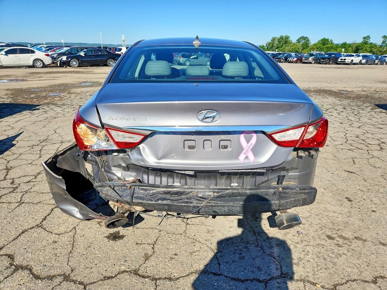 2011 Hyundai Sonata Se Silver vin: 5NPEC4AC9BH259833