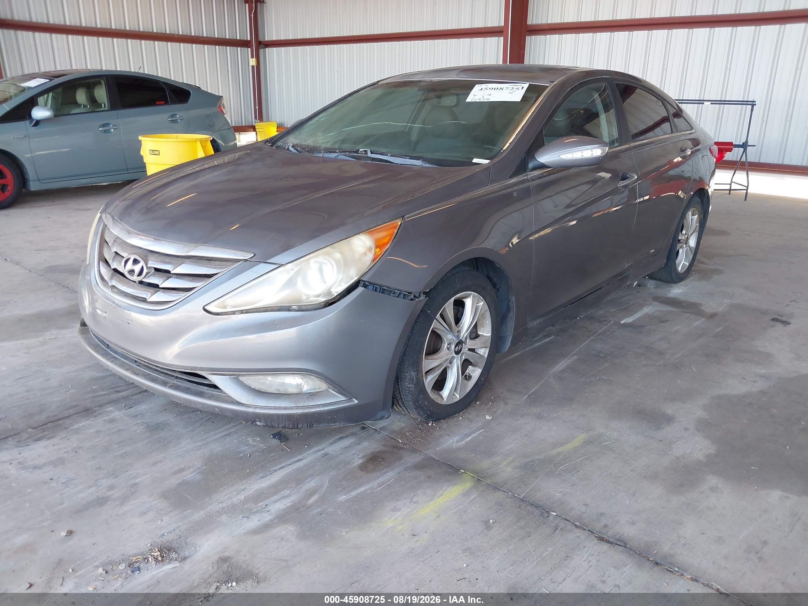 2011 Hyundai Sonata Limited Gray vin: 5NPEC4AC9BH277796