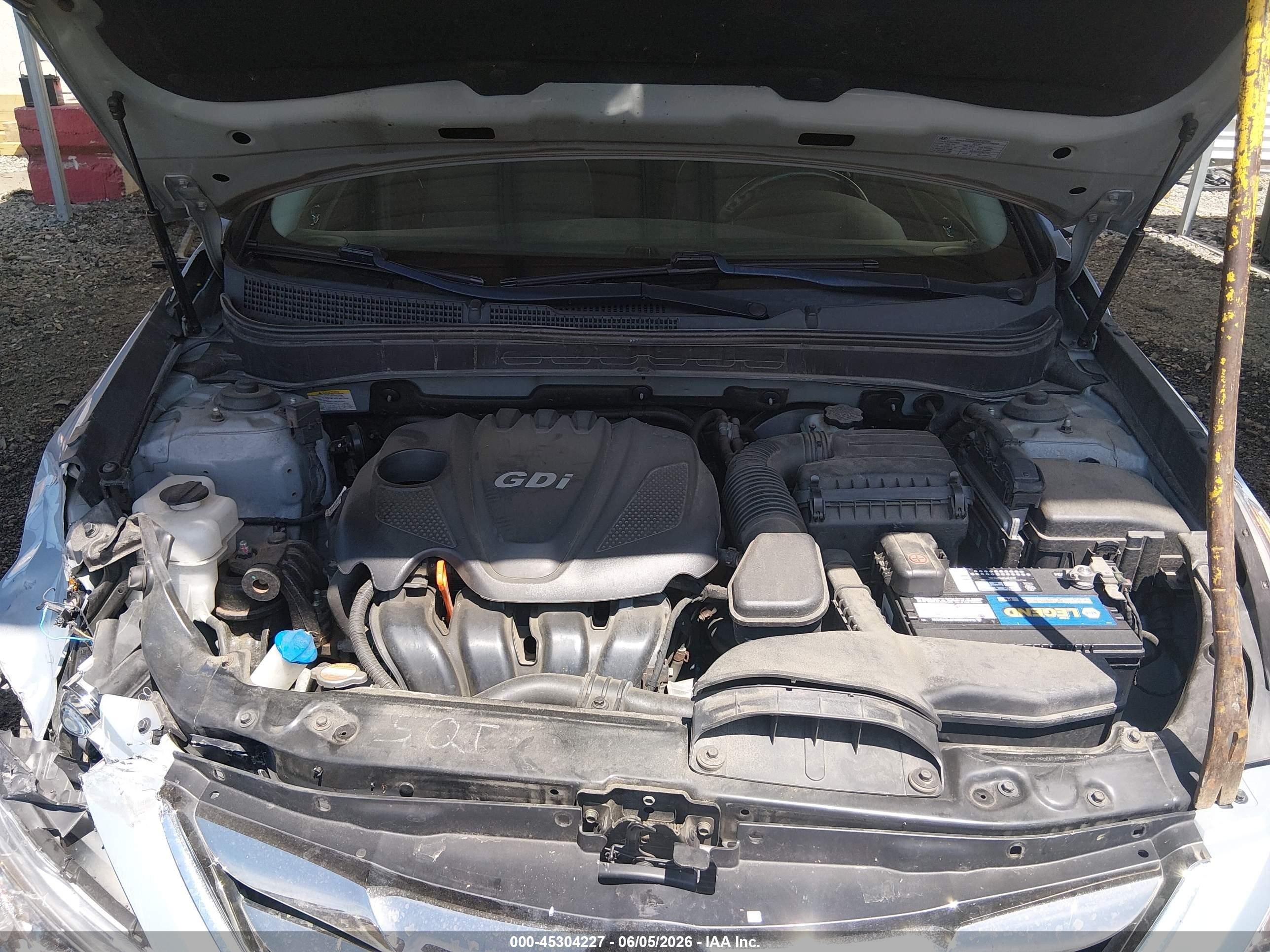 2011 Hyundai Sonata Se Blue vin: 5NPEC4AC9BH281363