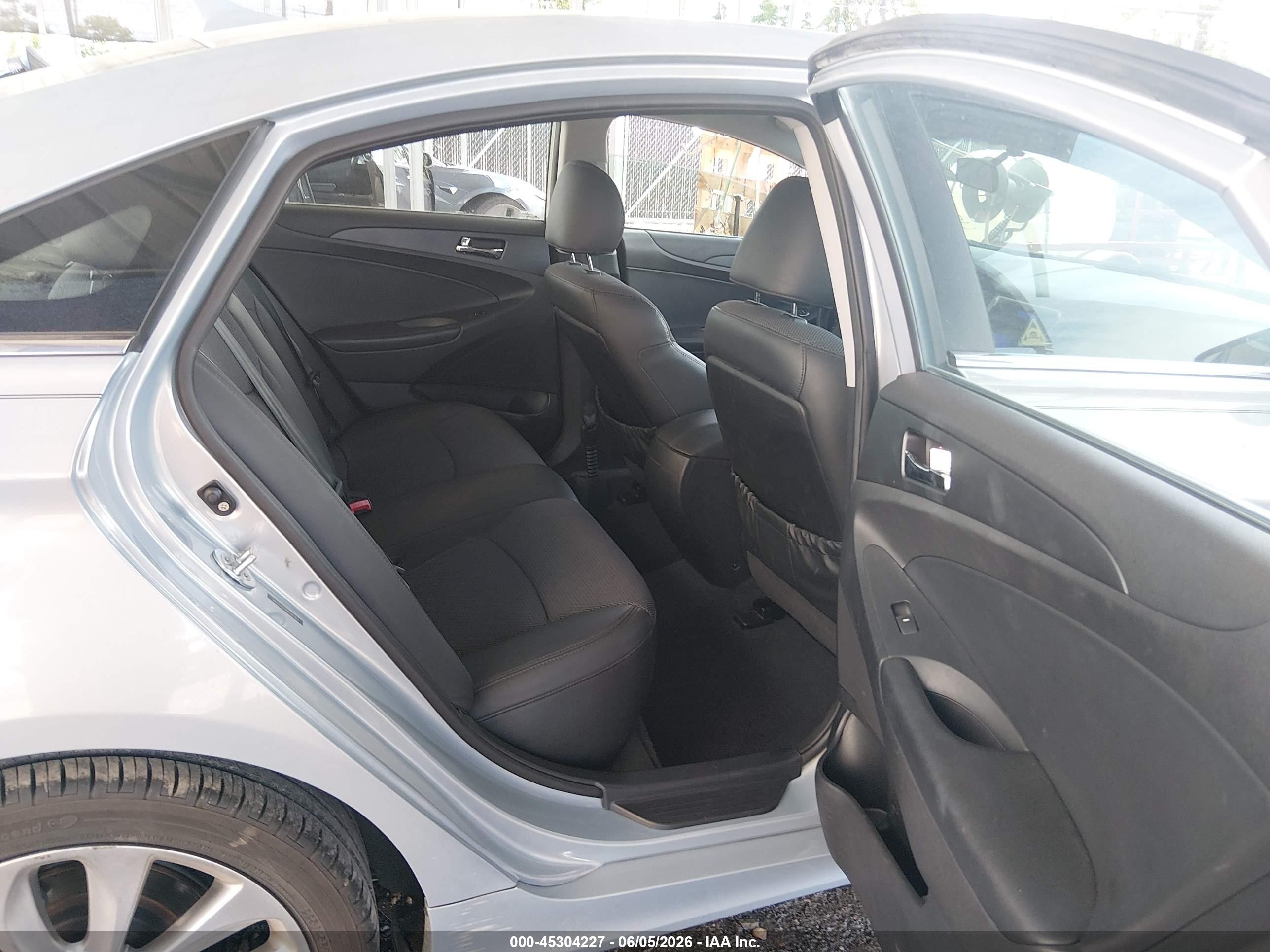 2011 Hyundai Sonata Se Blue vin: 5NPEC4AC9BH281363