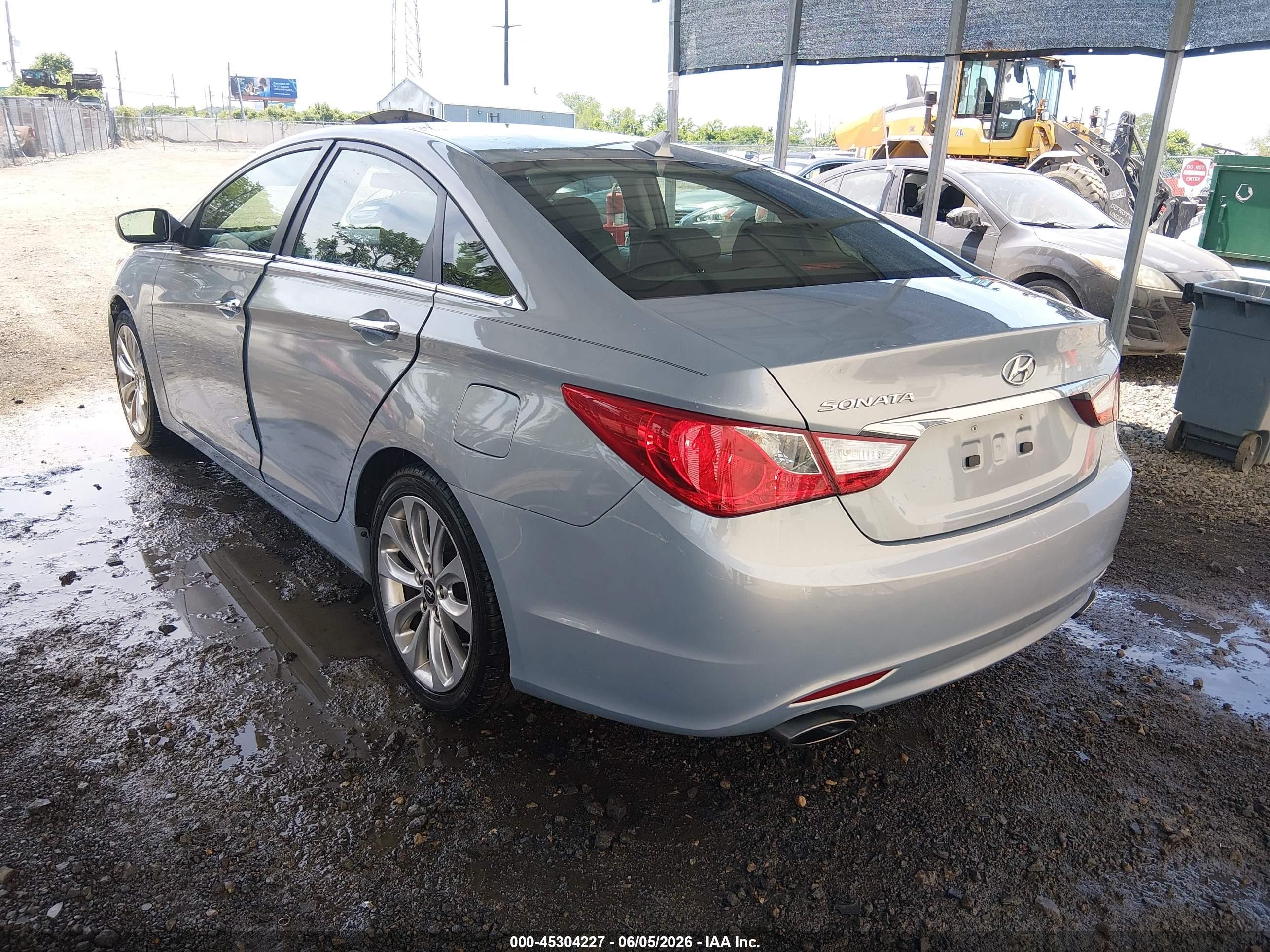 2011 Hyundai Sonata Se Blue vin: 5NPEC4AC9BH281363