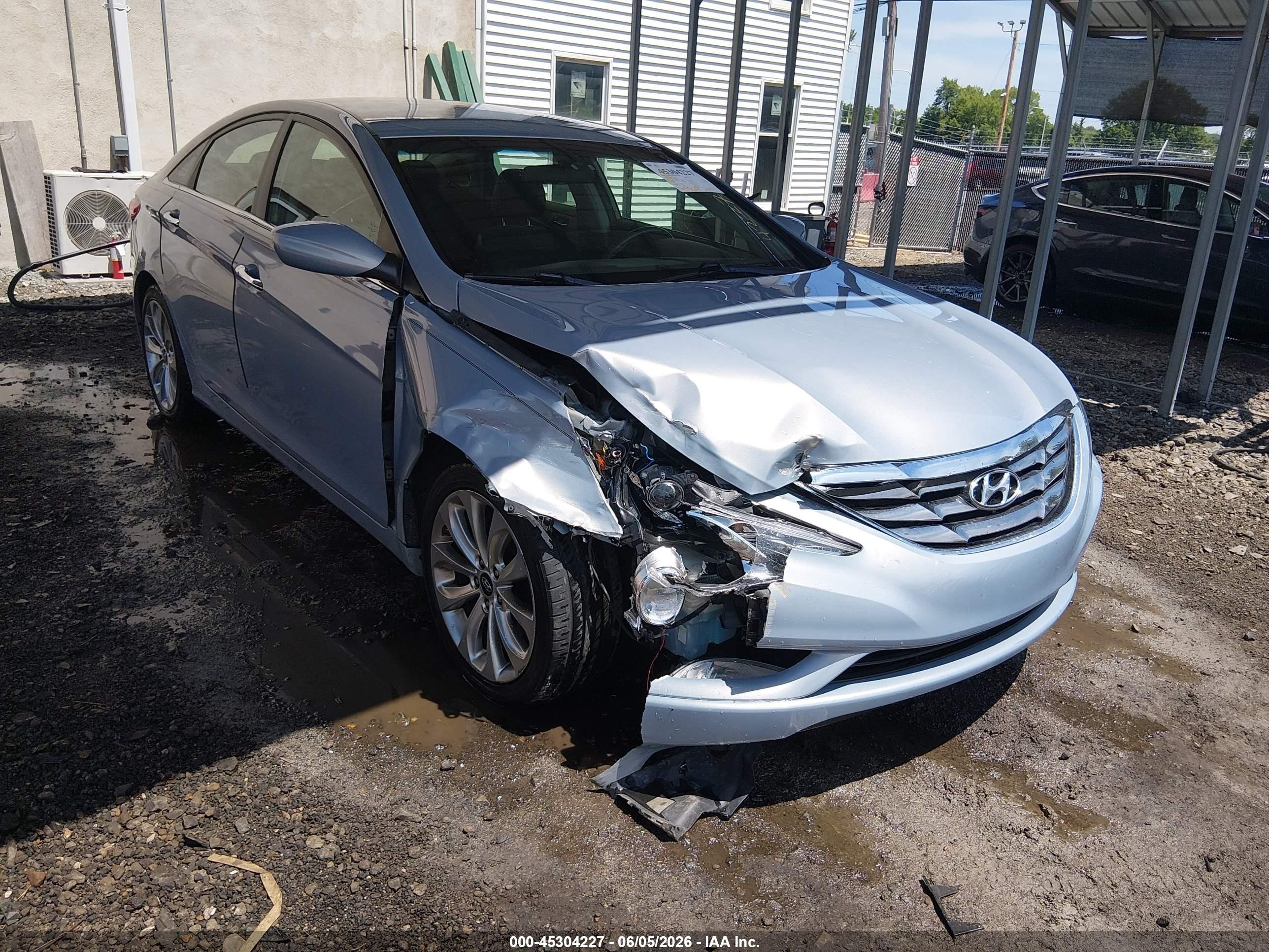 2011 Hyundai Sonata Se Blue vin: 5NPEC4AC9BH281363