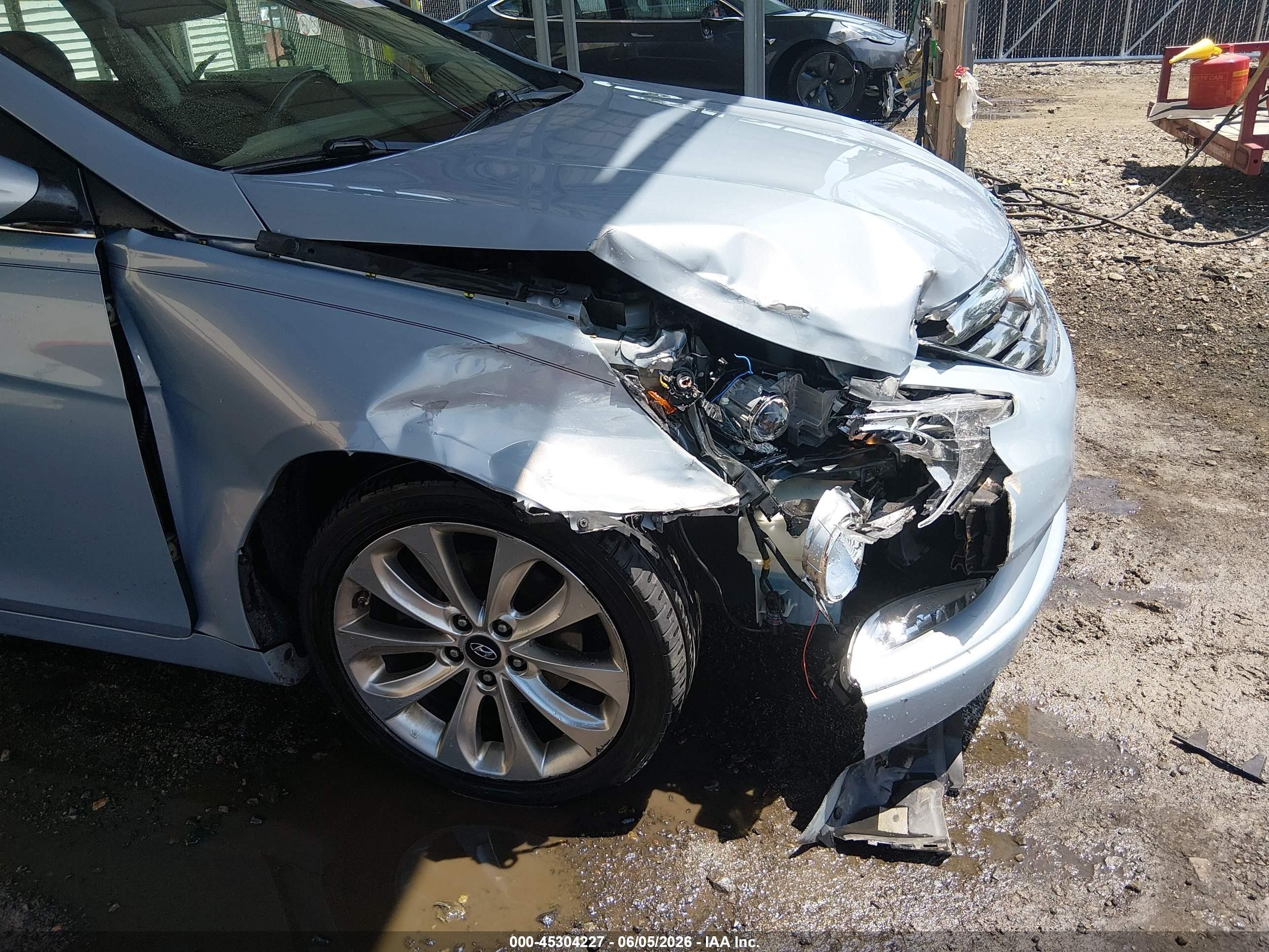2011 Hyundai Sonata Se Blue vin: 5NPEC4AC9BH281363
