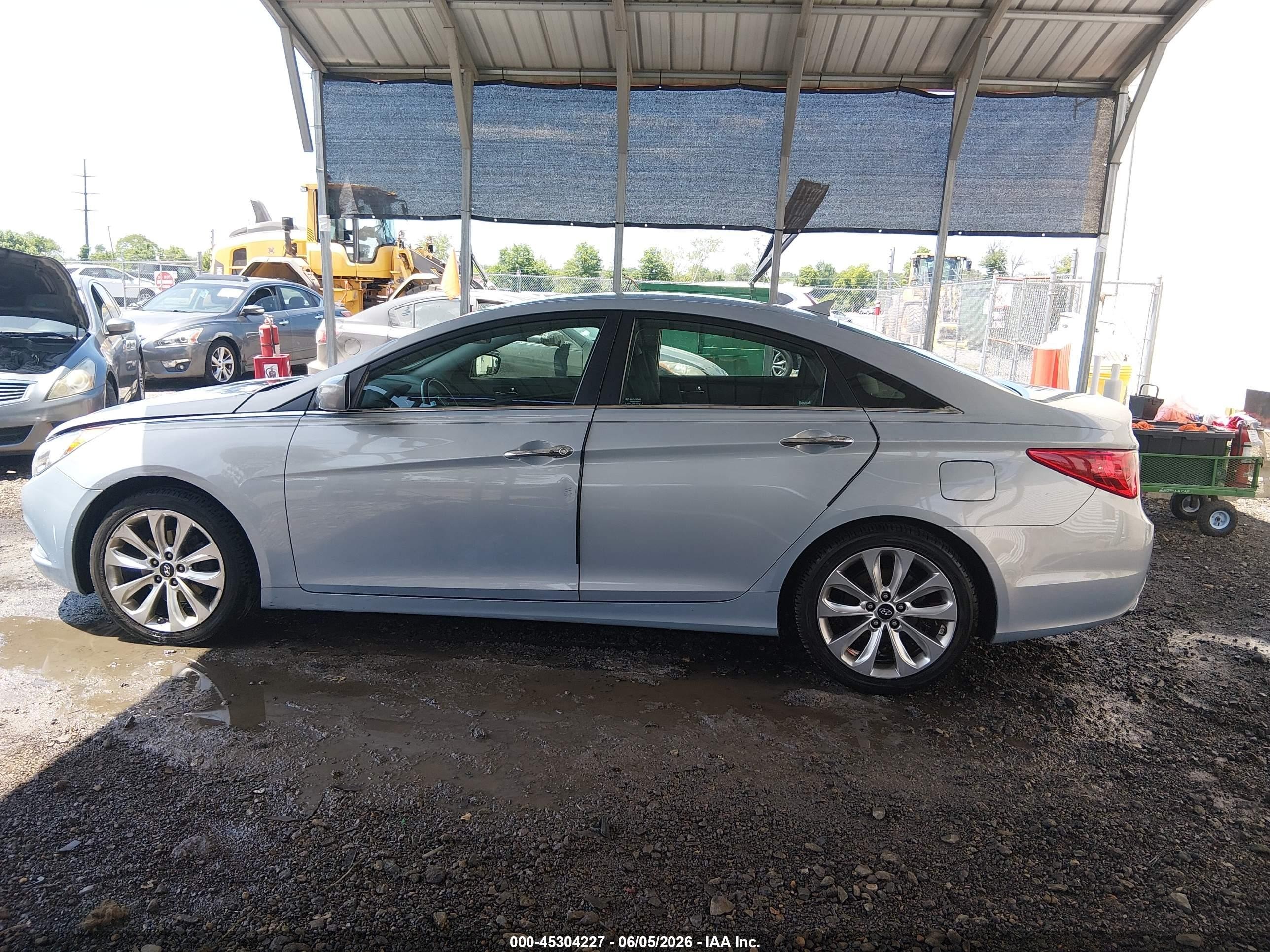 2011 Hyundai Sonata Se Blue vin: 5NPEC4AC9BH281363