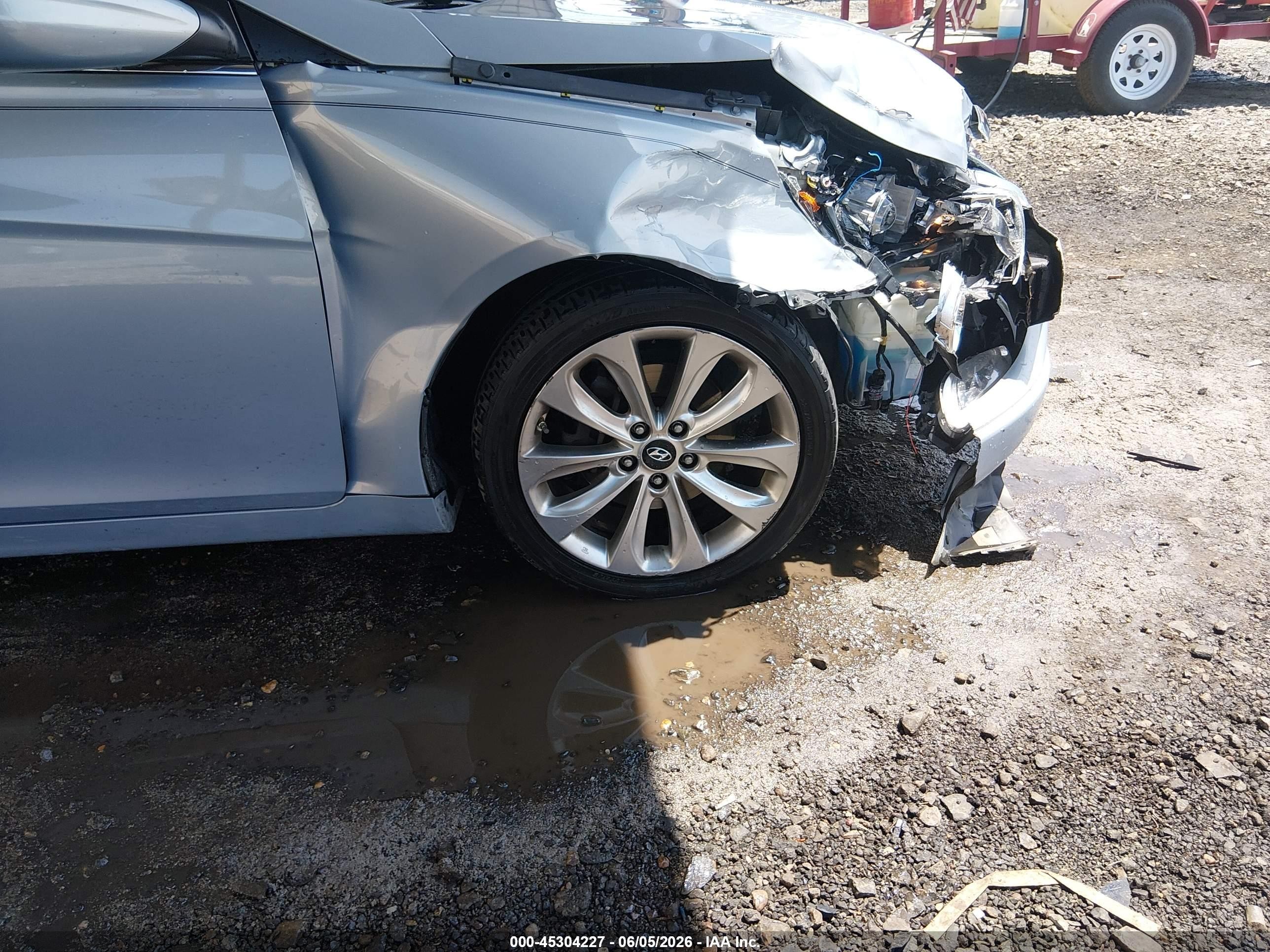 2011 Hyundai Sonata Se Blue vin: 5NPEC4AC9BH281363