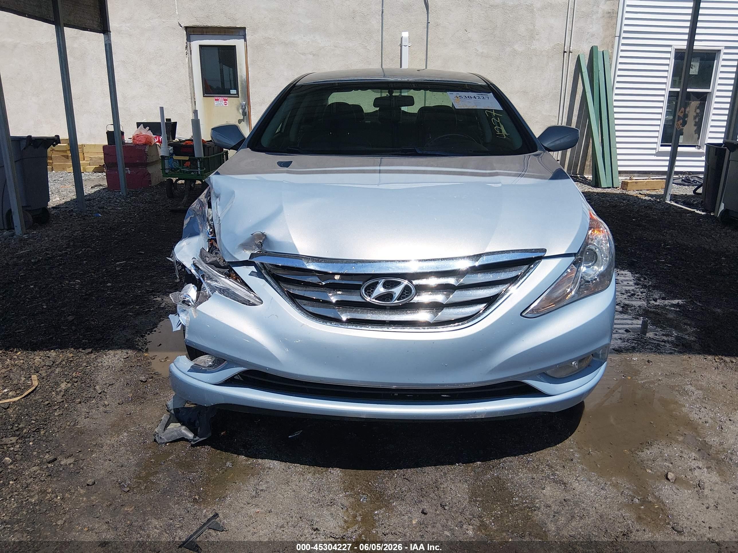 2011 Hyundai Sonata Se Blue vin: 5NPEC4AC9BH281363