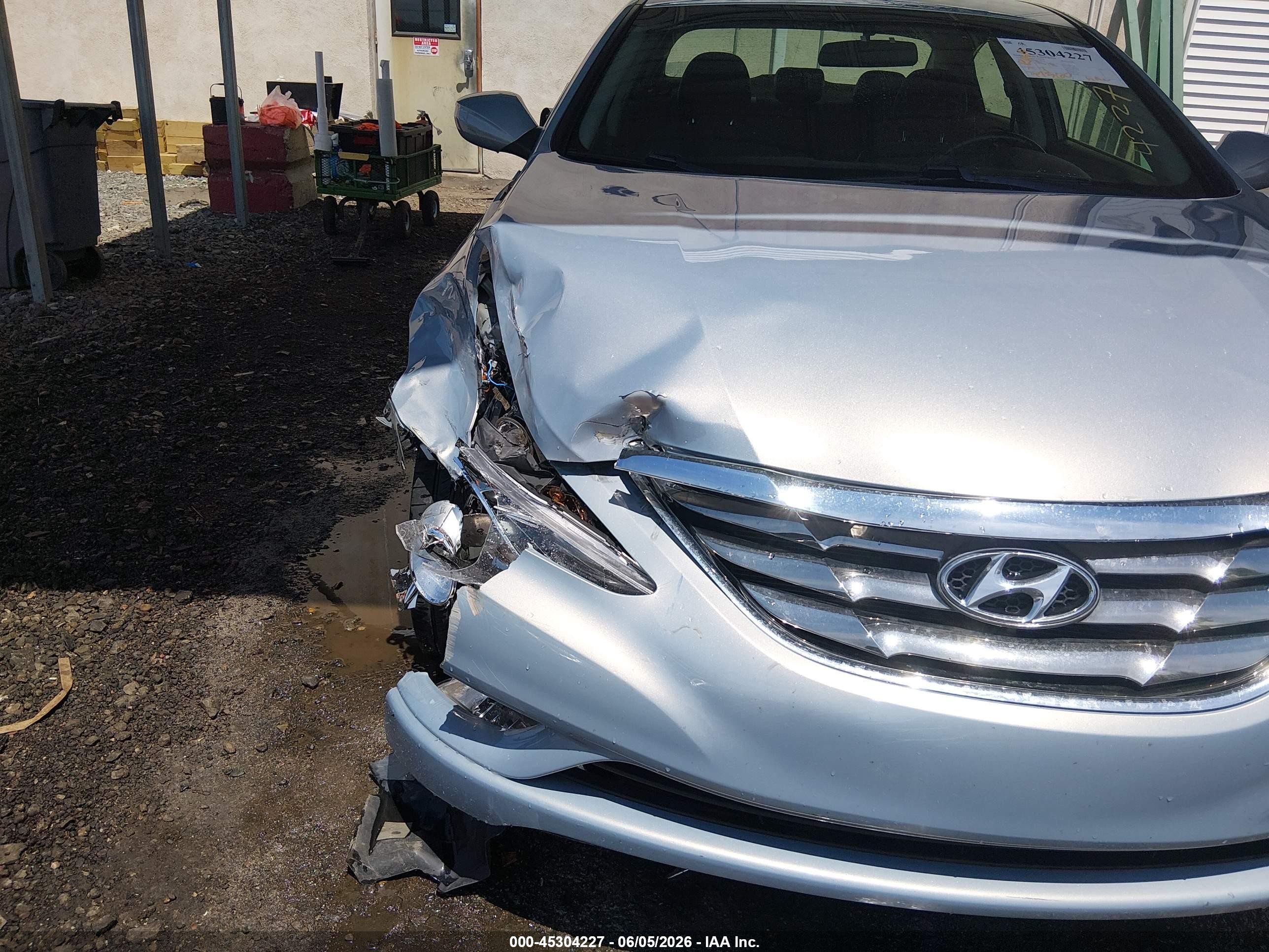 2011 Hyundai Sonata Se Blue vin: 5NPEC4AC9BH281363