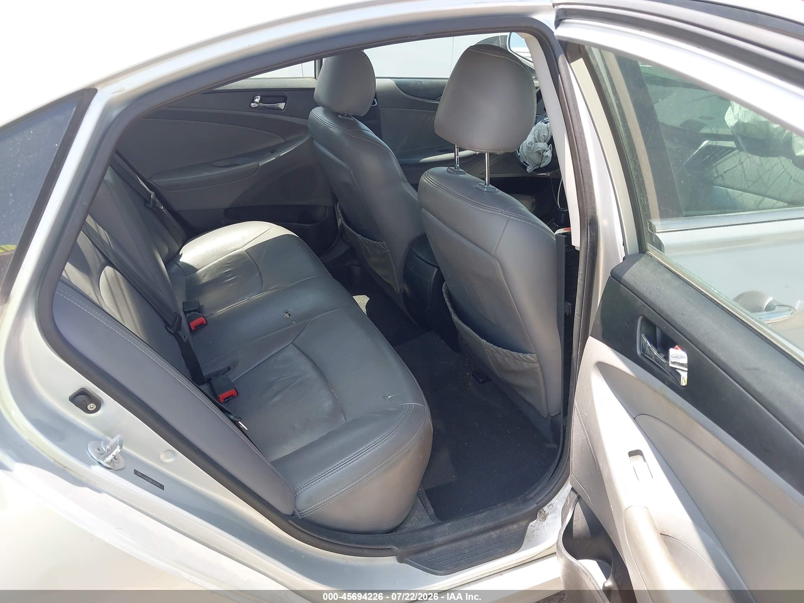 2011 Hyundai Sonata Se Silver vin: 5NPEC4AC9BH291441