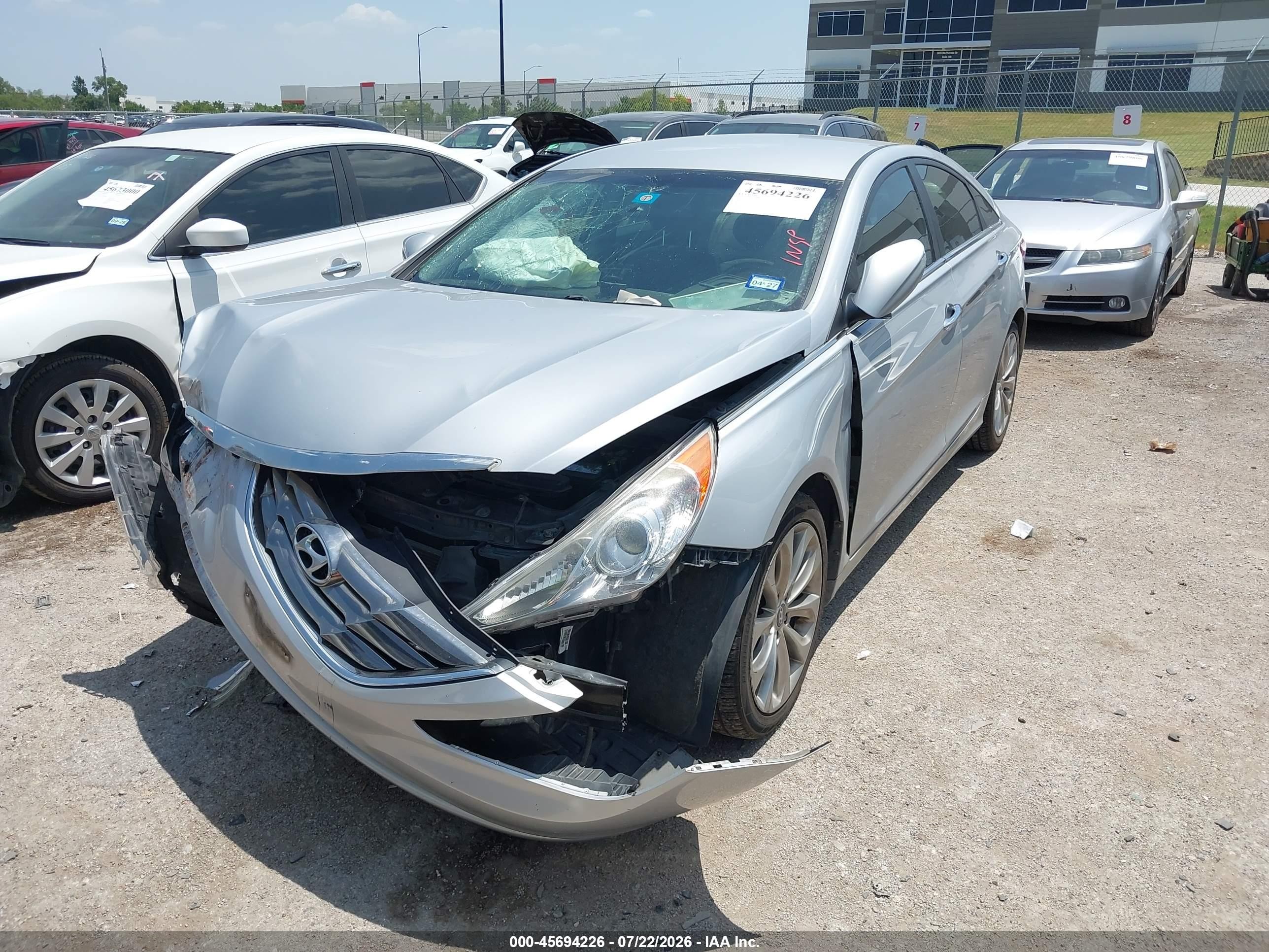 2011 Hyundai Sonata Se Silver vin: 5NPEC4AC9BH291441