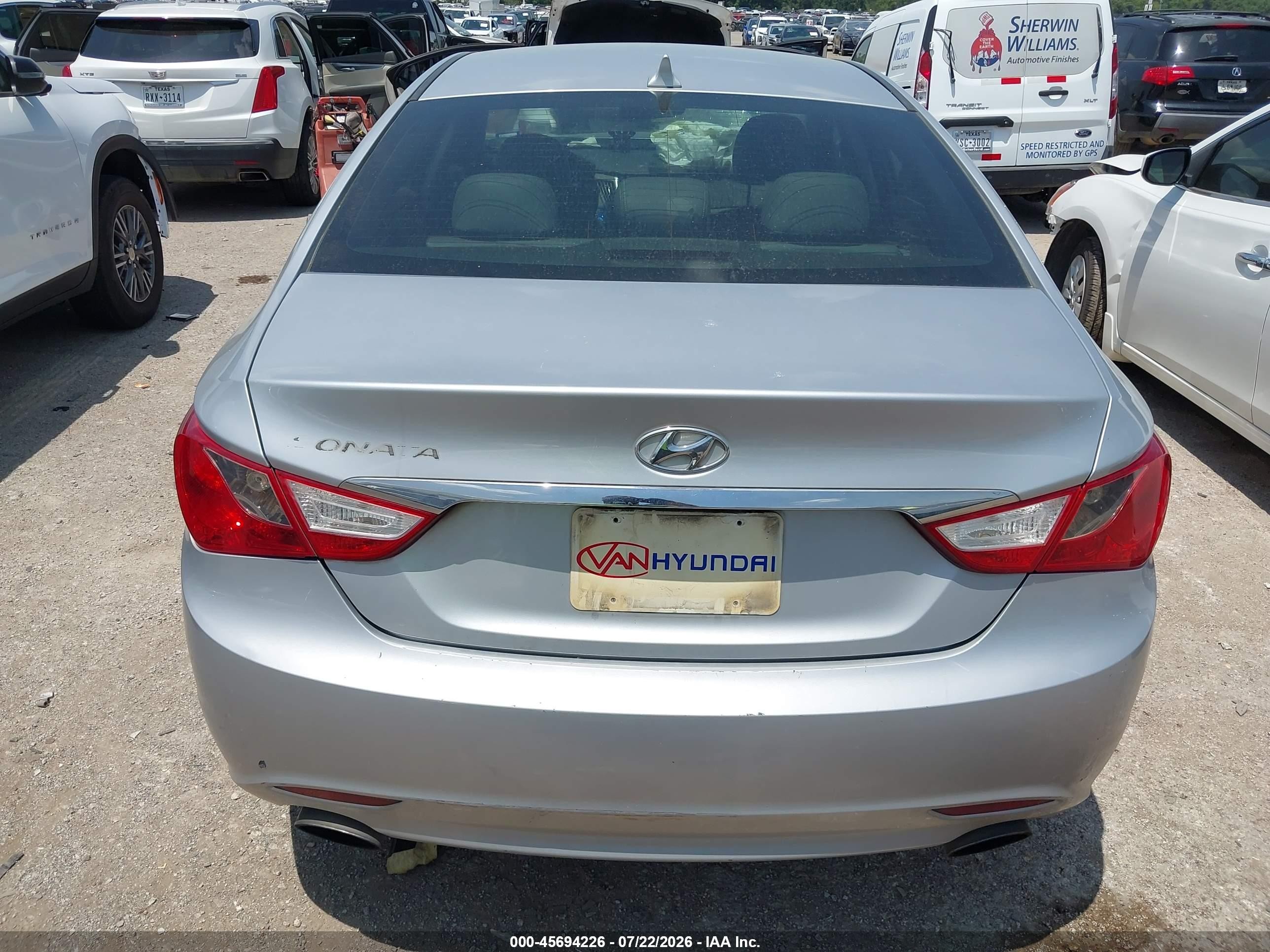 2011 Hyundai Sonata Se Silver vin: 5NPEC4AC9BH291441