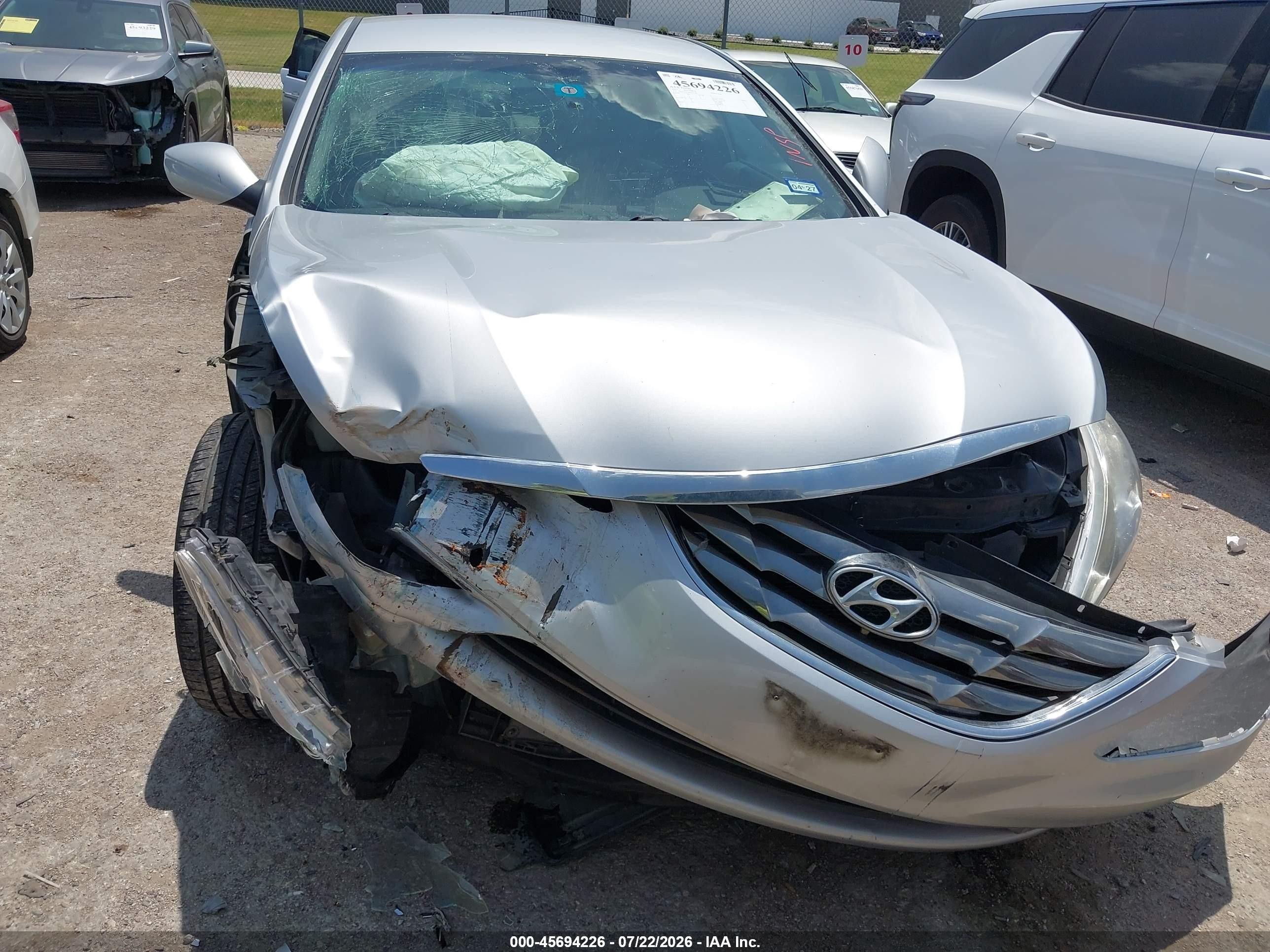 2011 Hyundai Sonata Se Silver vin: 5NPEC4AC9BH291441