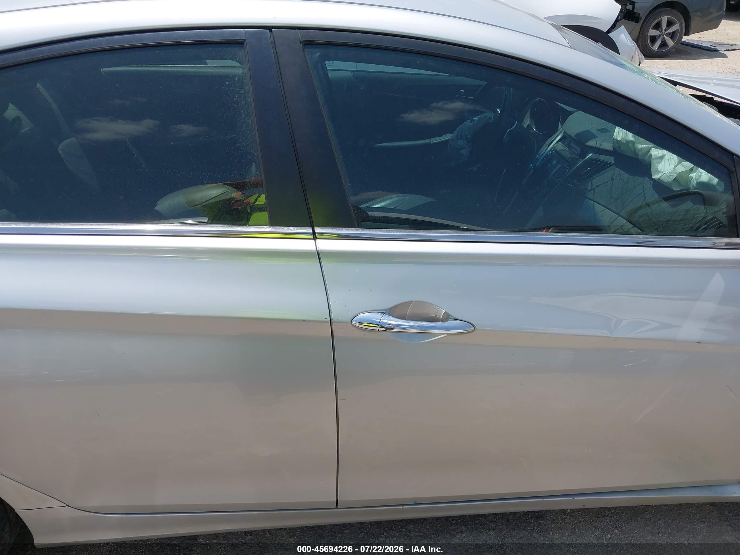 2011 Hyundai Sonata Se Silver vin: 5NPEC4AC9BH291441