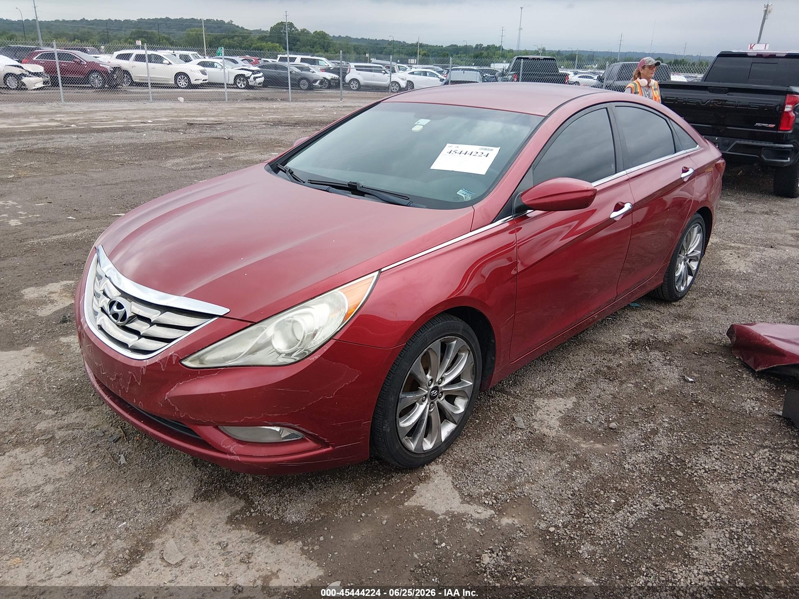 2011 Hyundai Sonata Se Red vin: 5NPEC4AC9BH306262