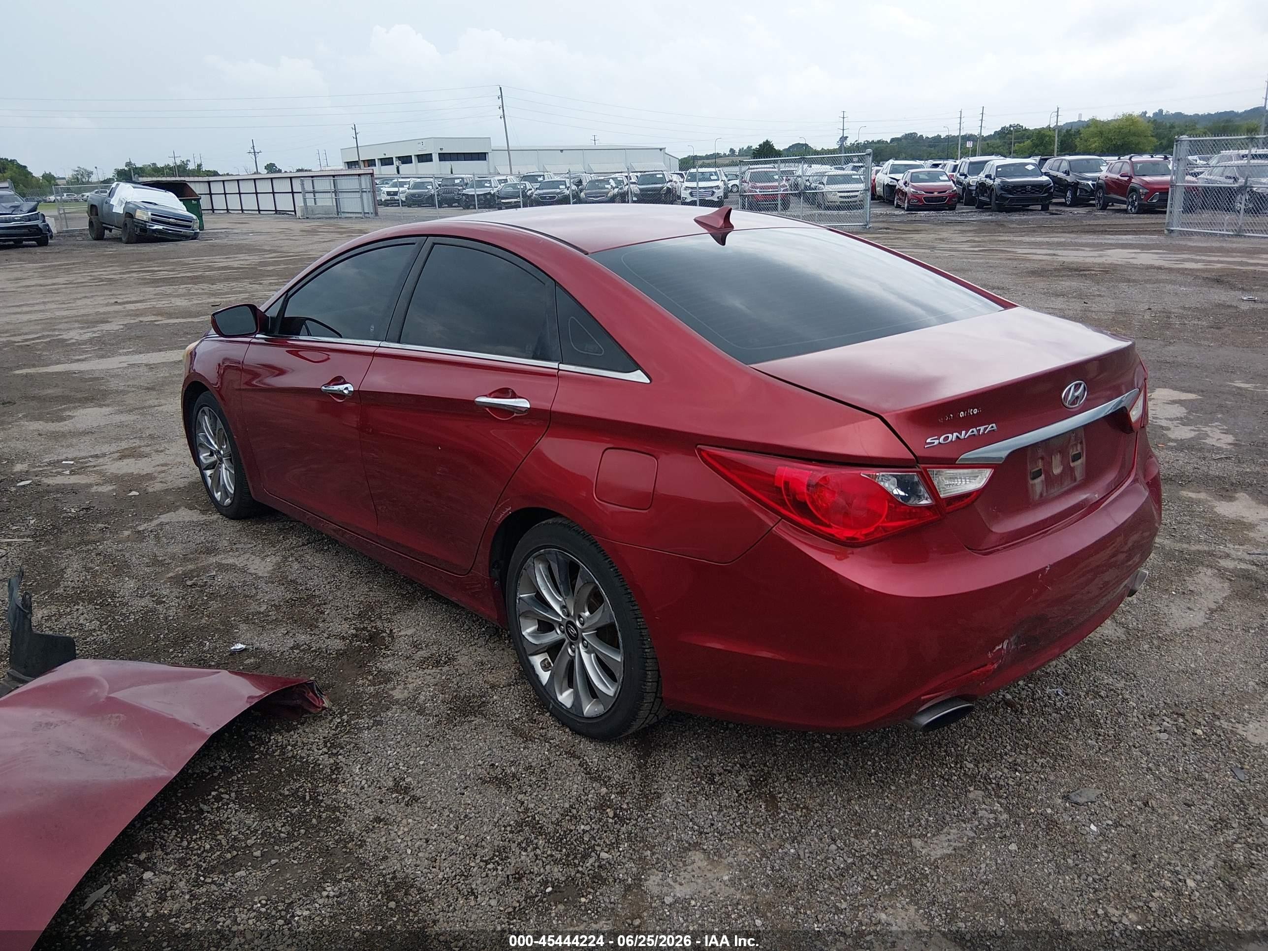 2011 Hyundai Sonata Se Red vin: 5NPEC4AC9BH306262