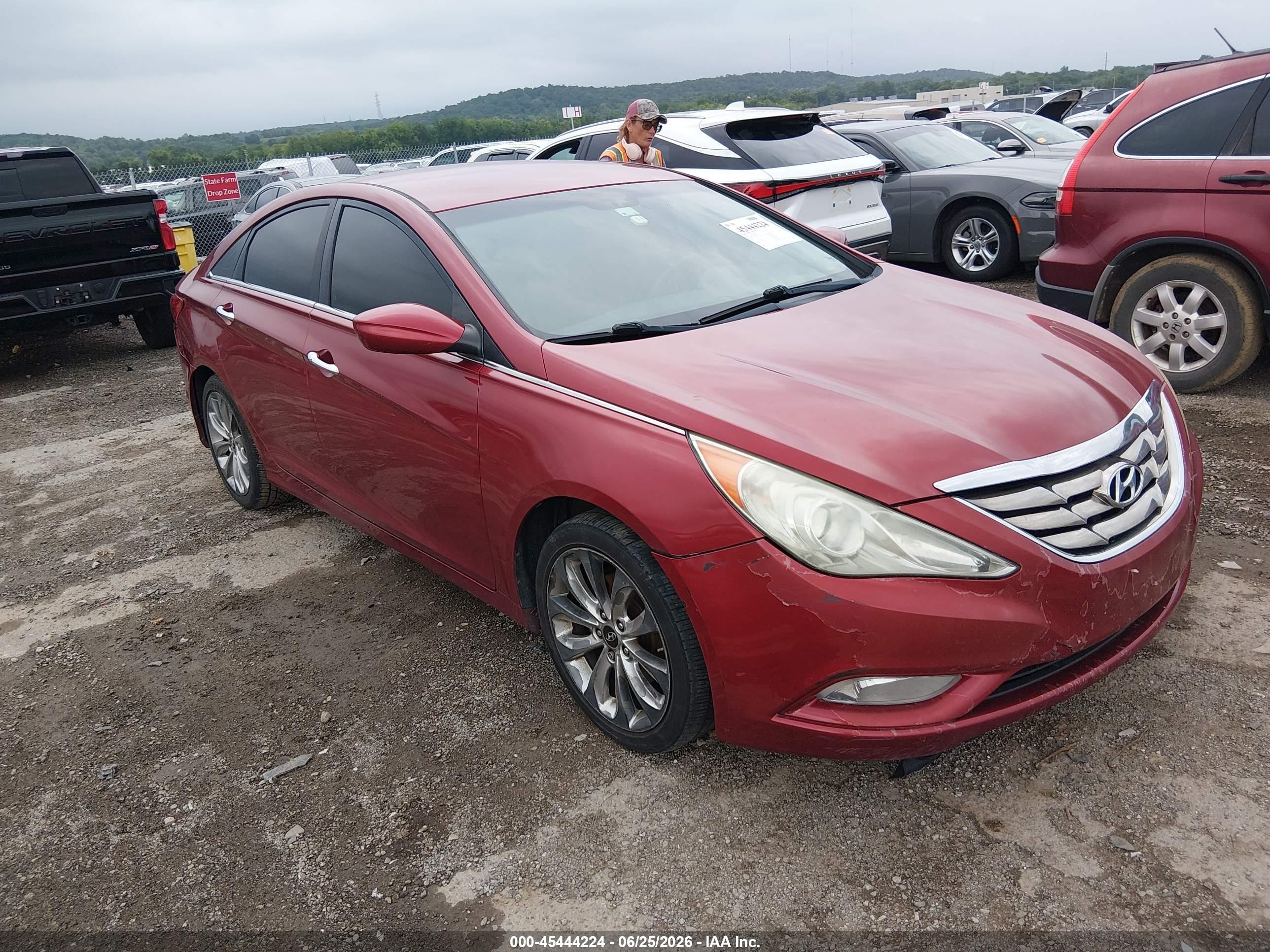 2011 Hyundai Sonata Se Red vin: 5NPEC4AC9BH306262