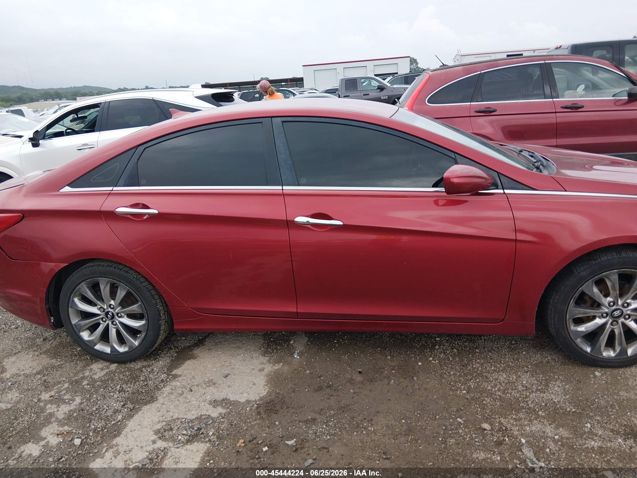 2011 Hyundai Sonata Se Red vin: 5NPEC4AC9BH306262