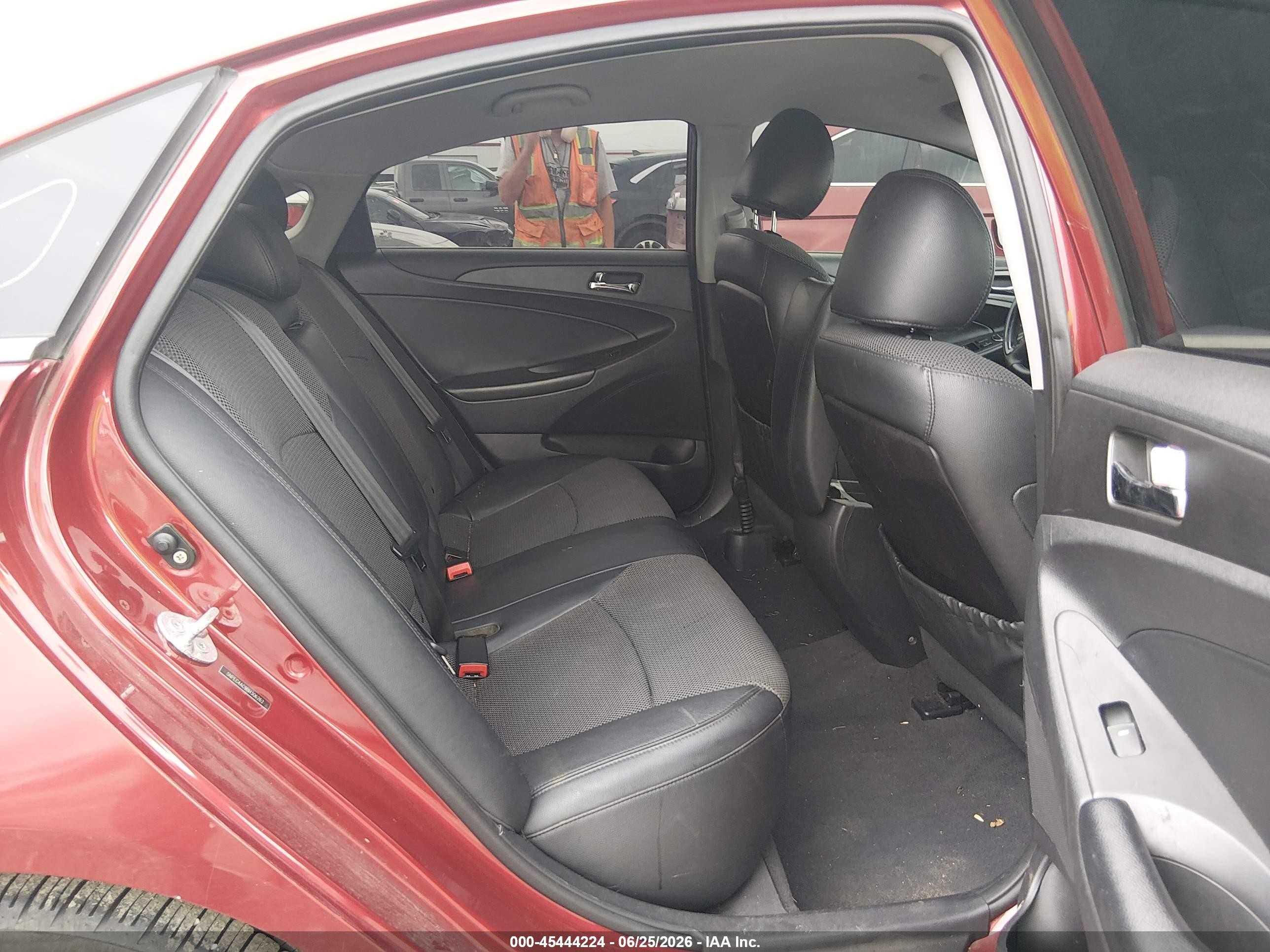 2011 Hyundai Sonata Se Red vin: 5NPEC4AC9BH306262