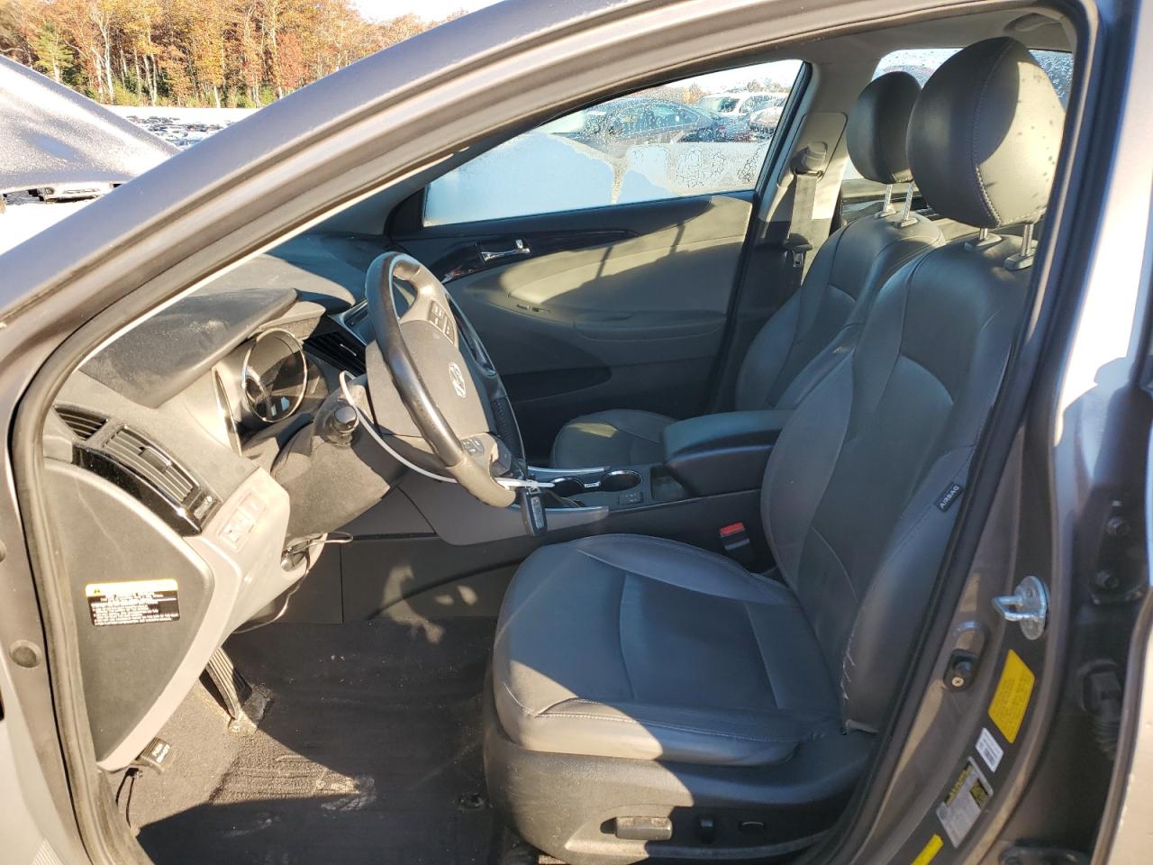 2012 Hyundai Sonata Se Gray vin: 5NPEC4AC9CH310555
