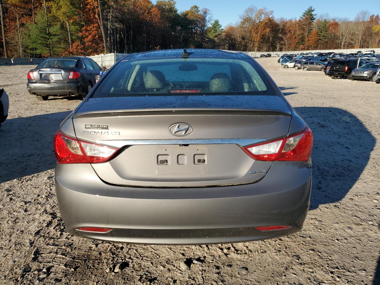 2012 Hyundai Sonata Se Gray vin: 5NPEC4AC9CH310555