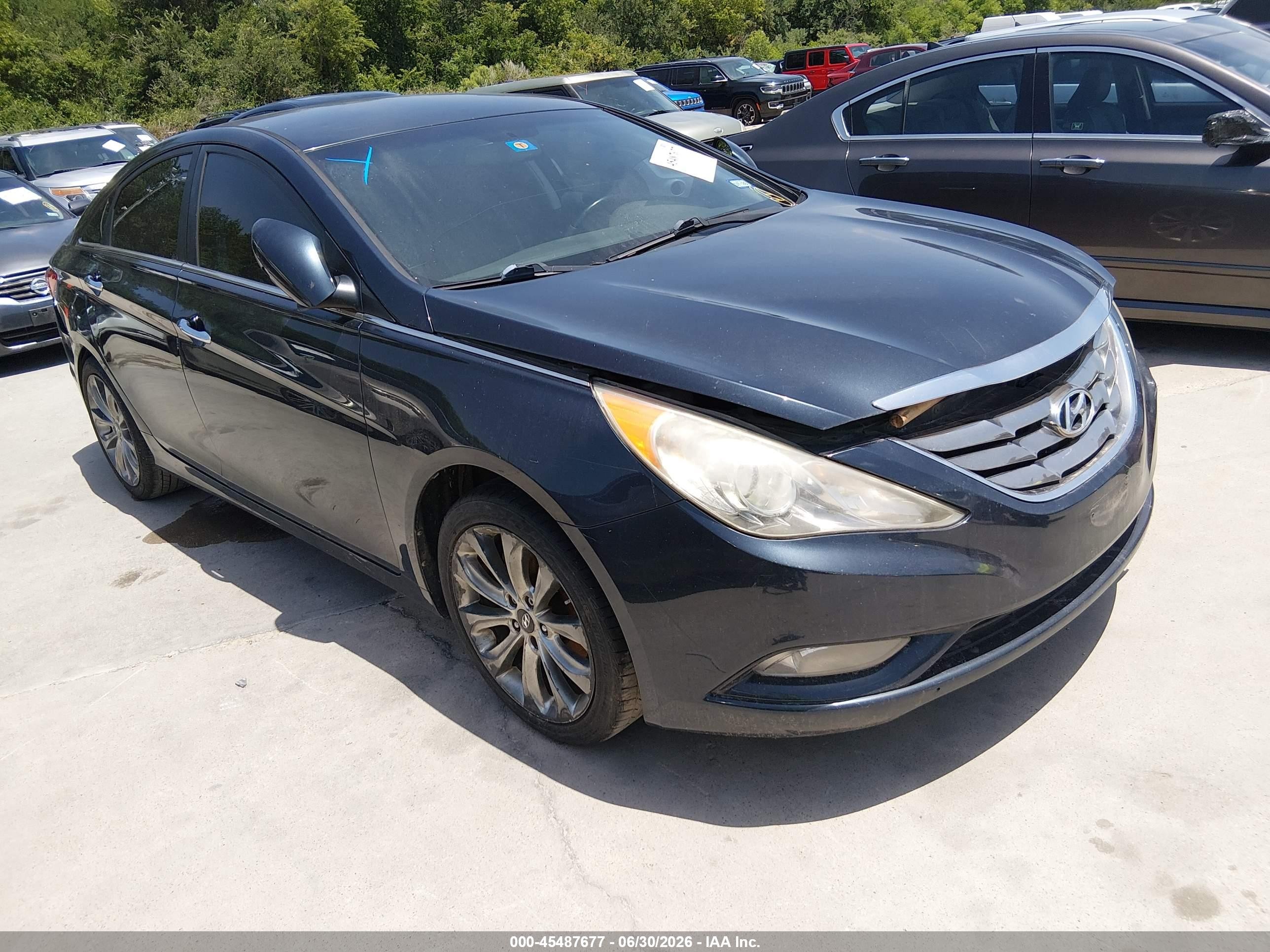 2012 Hyundai Sonata Se Black vin: 5NPEC4AC9CH331003
