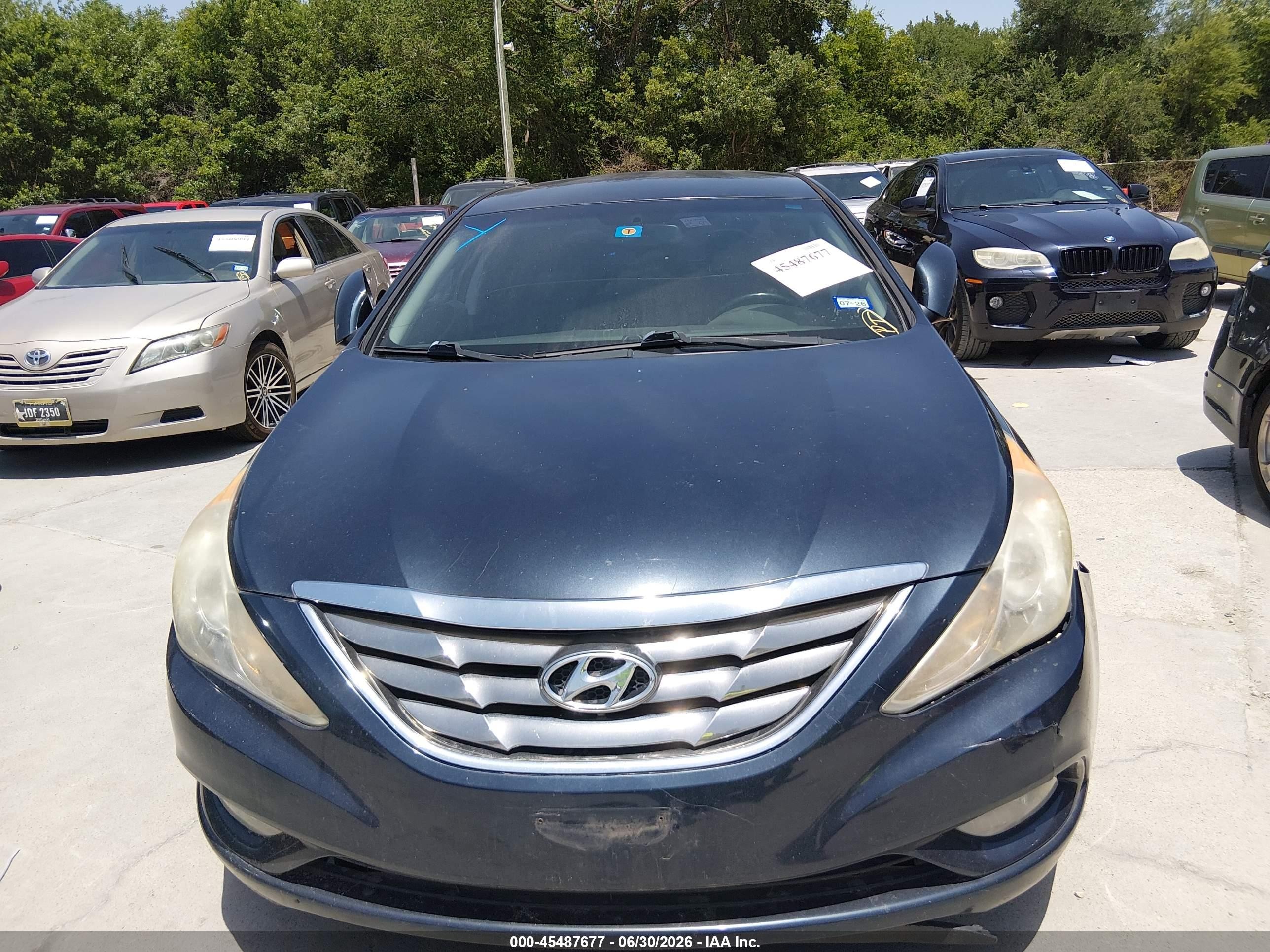 2012 Hyundai Sonata Se Black vin: 5NPEC4AC9CH331003